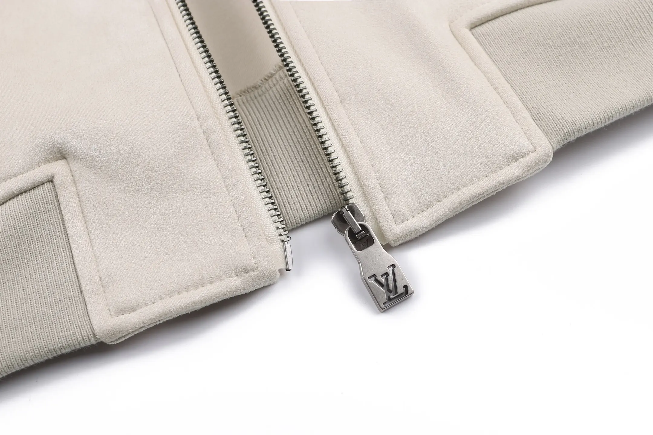 Embroidered Faux-Suede Bomber Jacket D43020530 — view 7