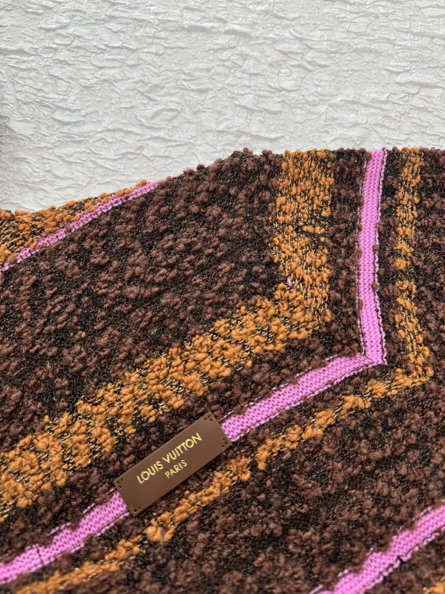 Striped Bouclé Knit Zip-Up Hoodie D44520496 — view 6