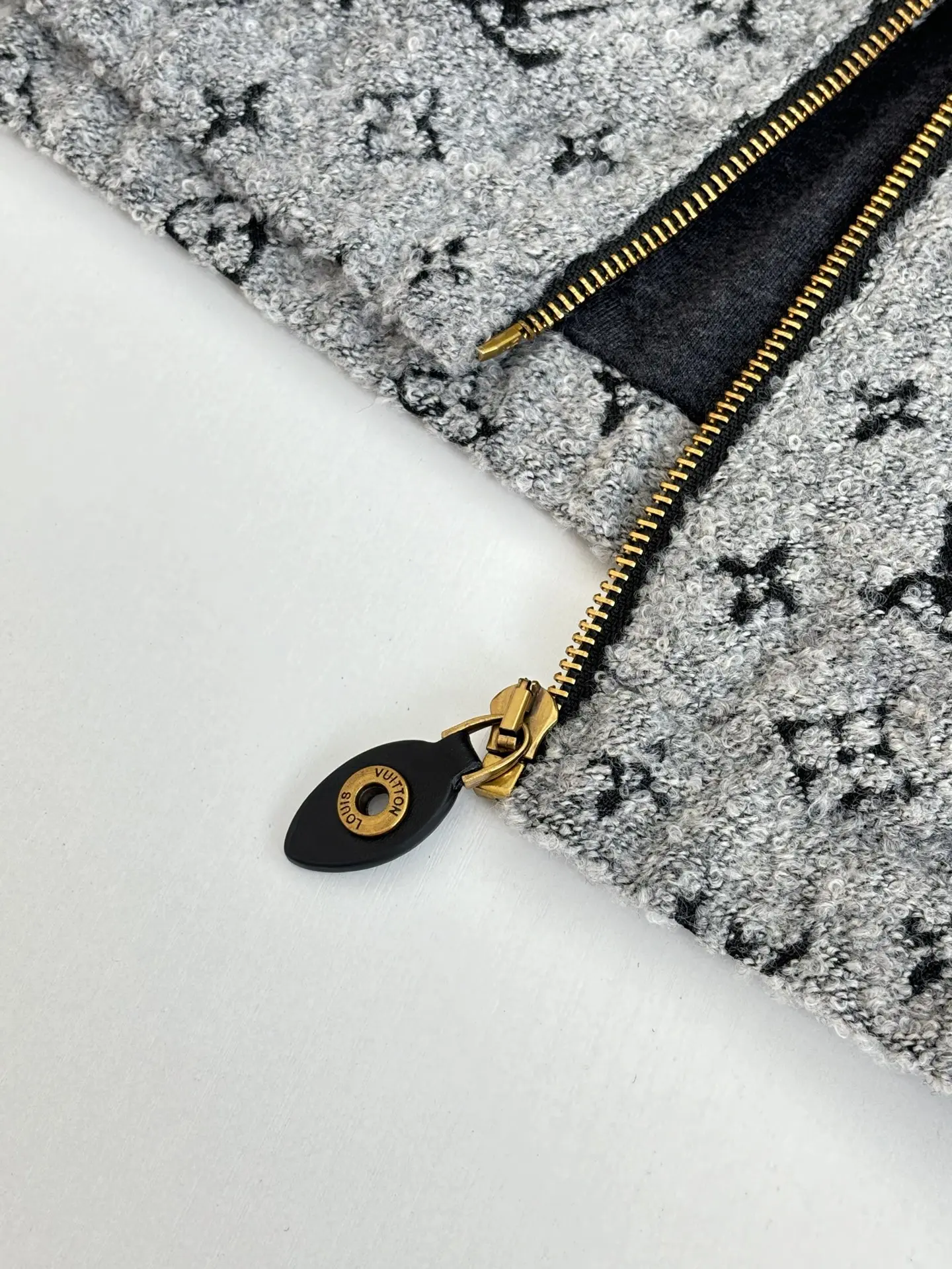 Monogram Jacquard Hooded Zip-Up Jacket D44521962 — view 7