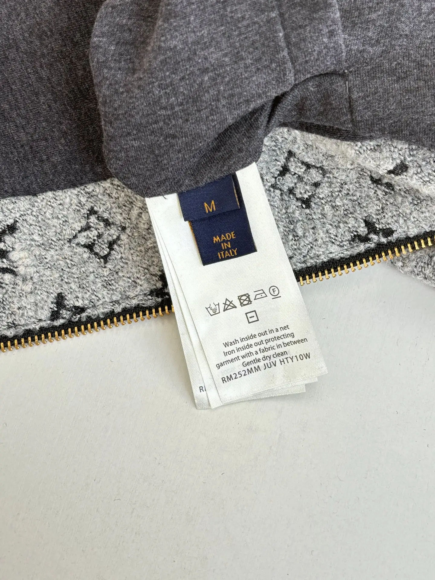Monogram Jacquard Hooded Zip-Up Jacket D44521962 — view 12
