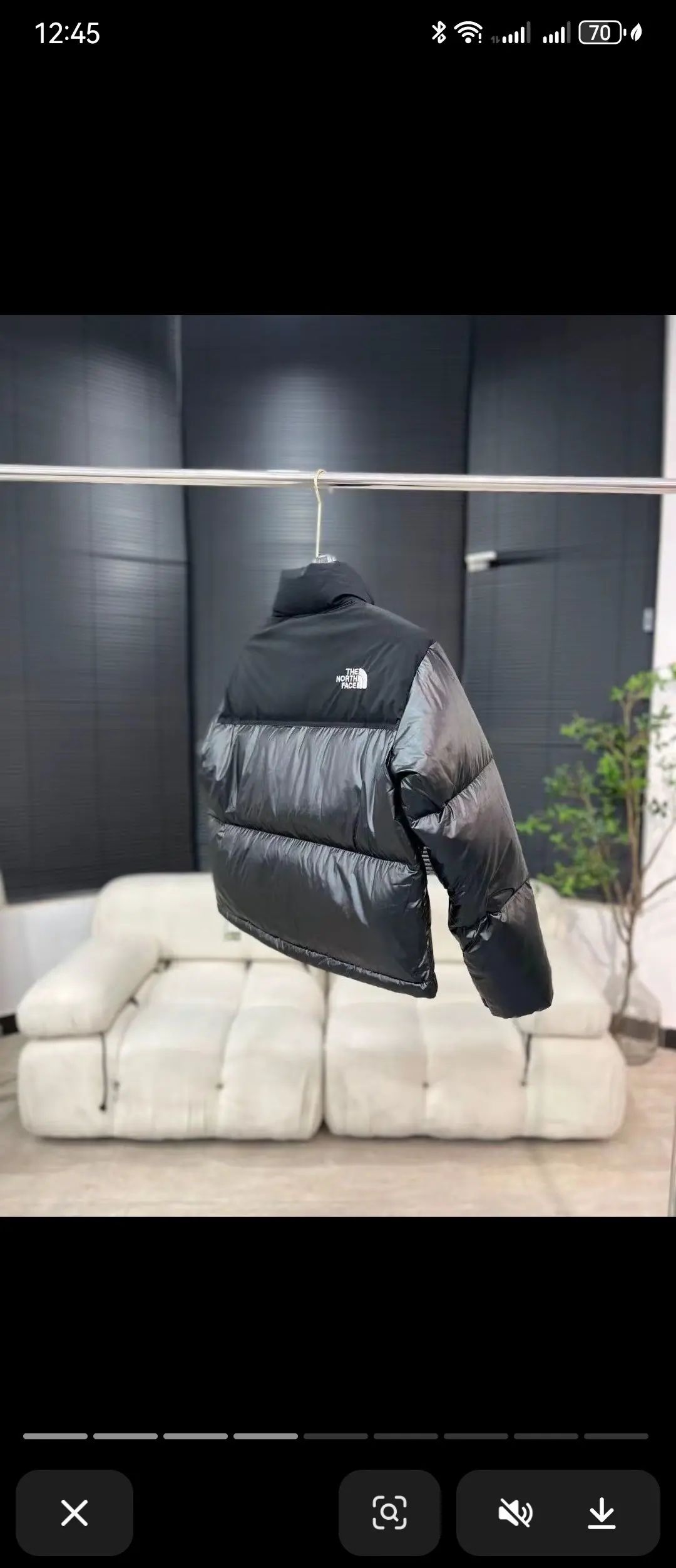 Cropped Down-Filled Puffer Jacket D45022288 — view 4