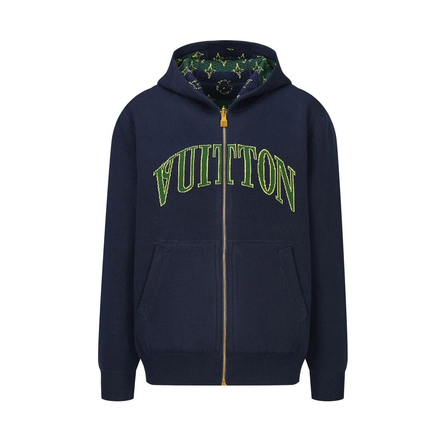 Reversible Monogram Heritage Knit Hoodie D45020525