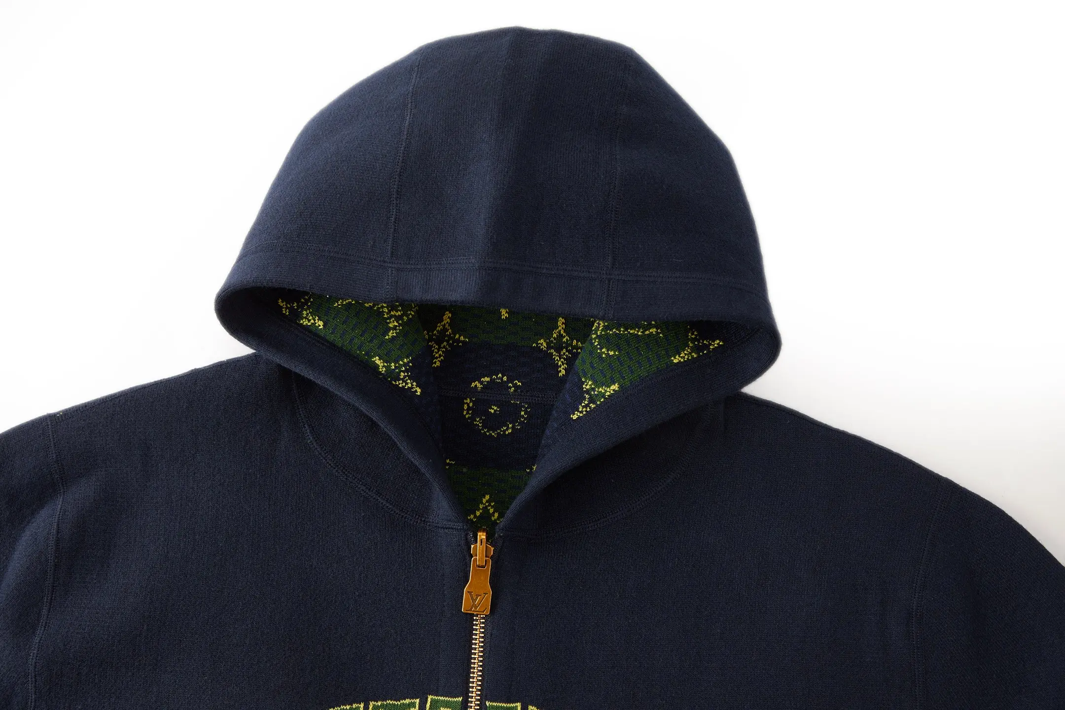 Reversible Monogram Heritage Knit Hoodie D45020525 — view 4