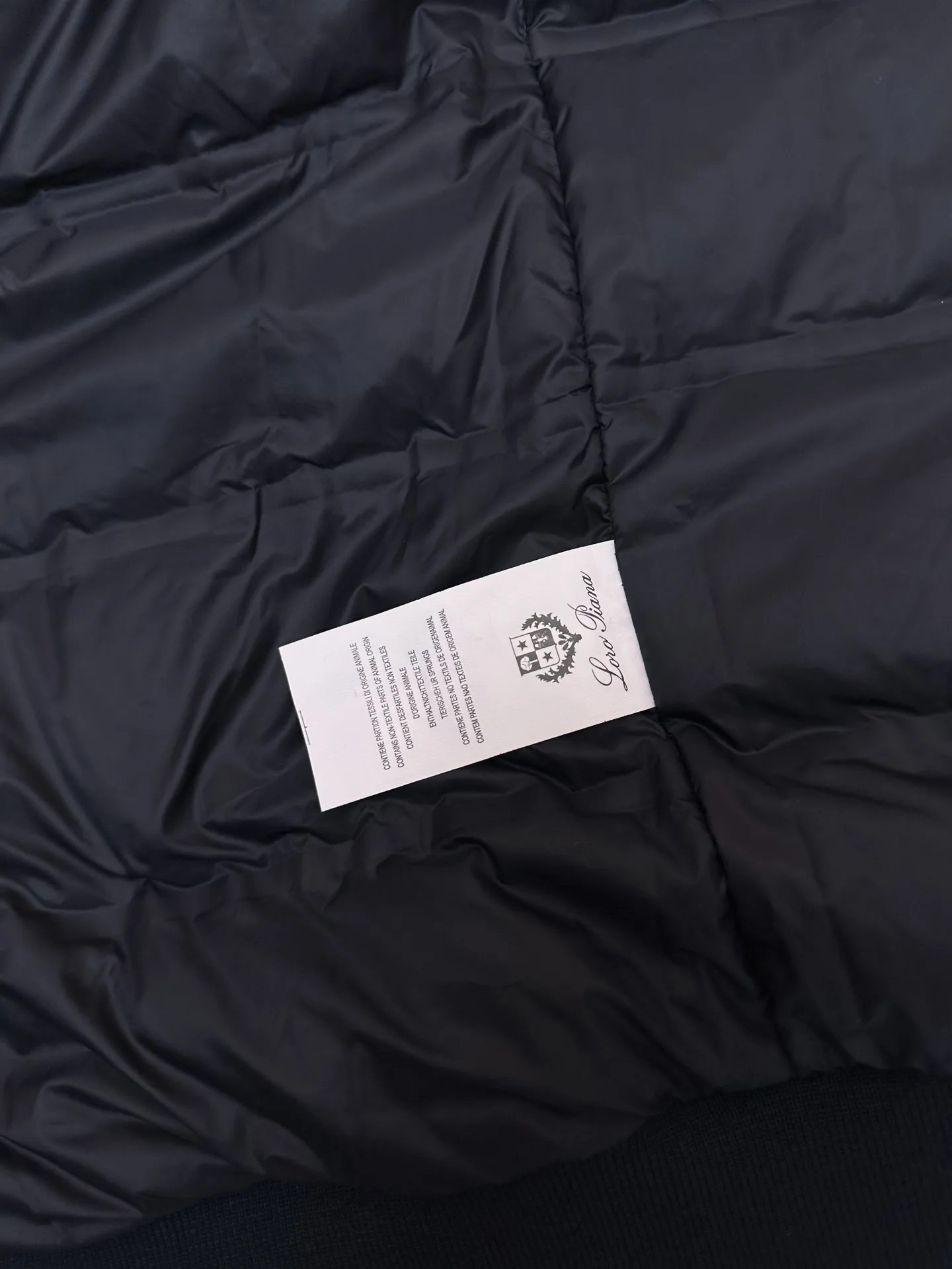 Suede Down-Filled Bomber Jacket D47020509 — view 10