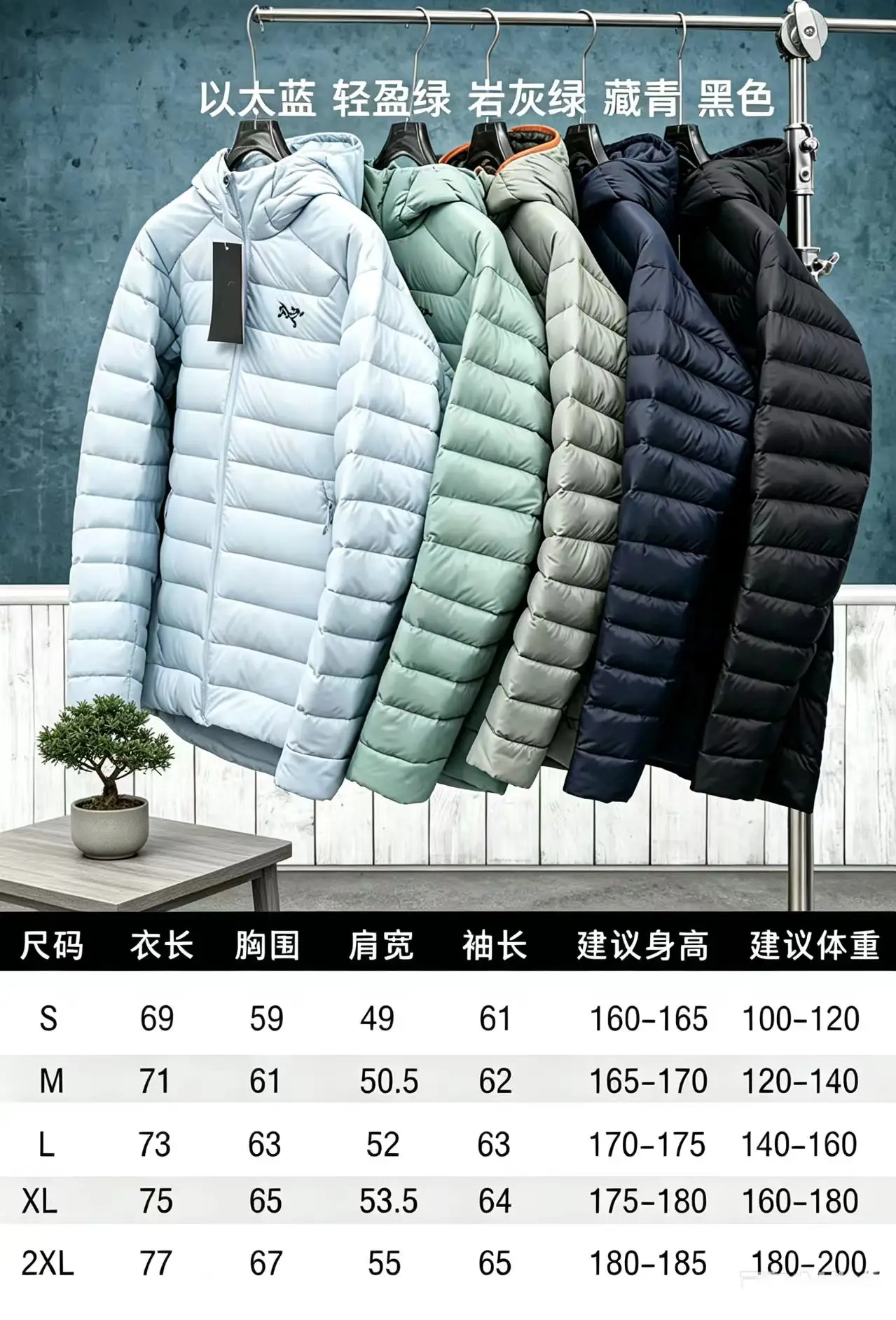 Cerium Hooded Down-Filled Puffer Jacket D52022666 — view 2