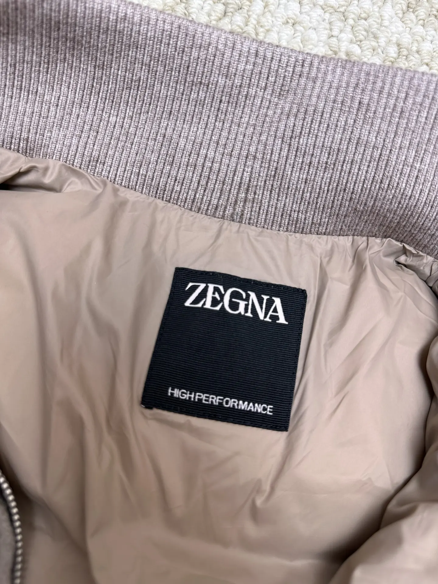 Mixed-Media Down-Filled Puffer Jacket D54020398 — view 7