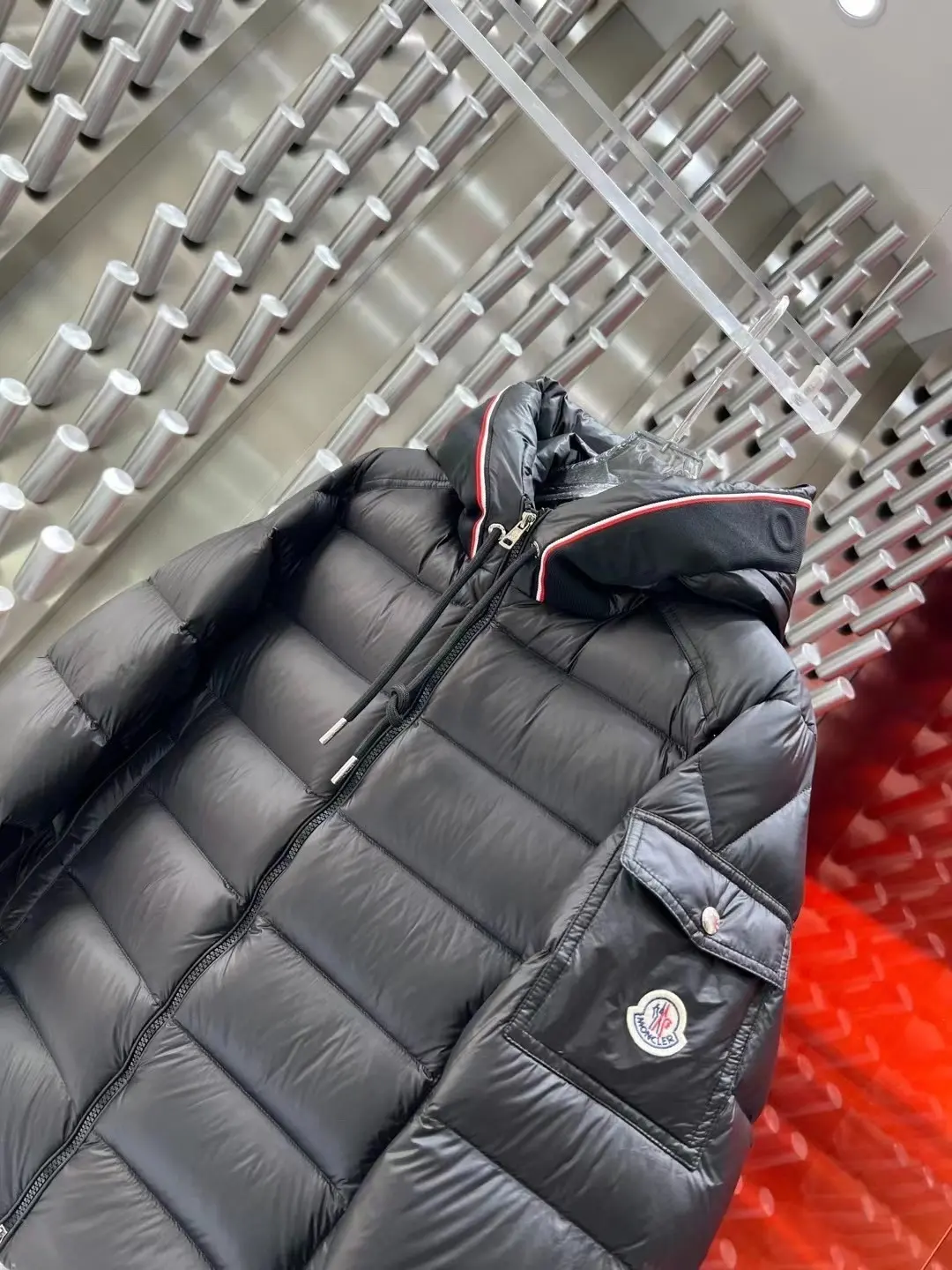 Moncler Hooded Down Puffer Jacket D57022274 — view 5