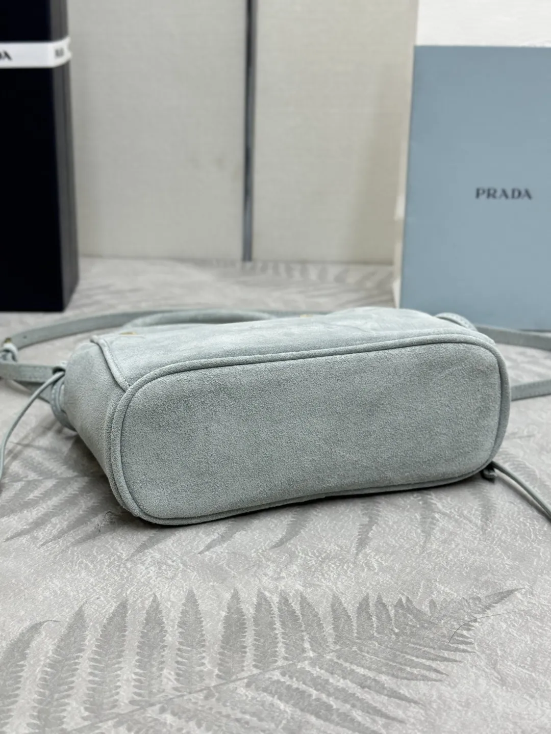 Suede Top-Handle Crossbody Bag D85018571 — view 23