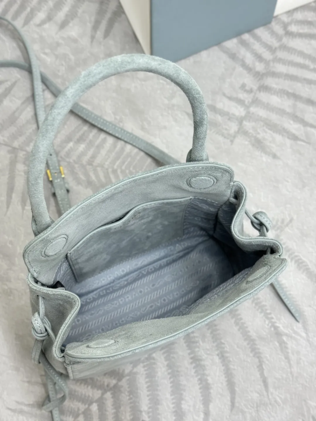 Suede Top-Handle Crossbody Bag D85018571 — view 26