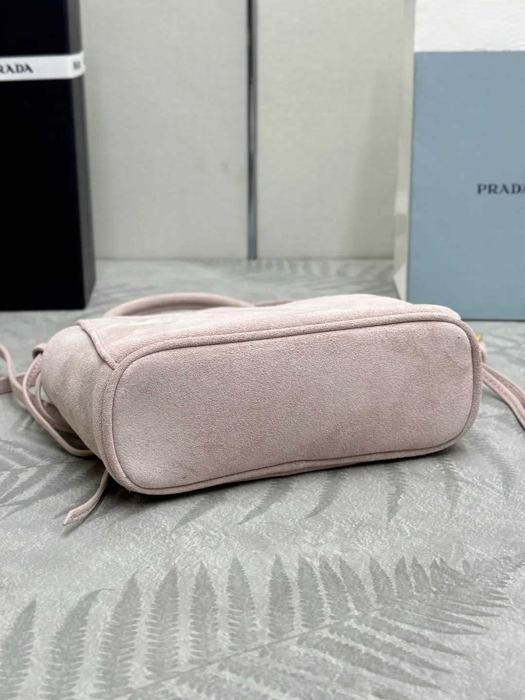 Suede Top-Handle Crossbody Bag D85018571 — view 5