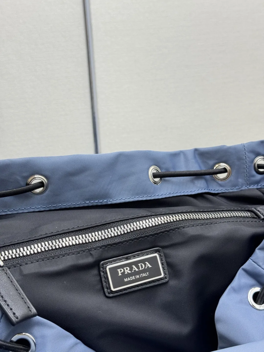 Re-Nylon and Leather Explore Backpack D88018576 — view 9