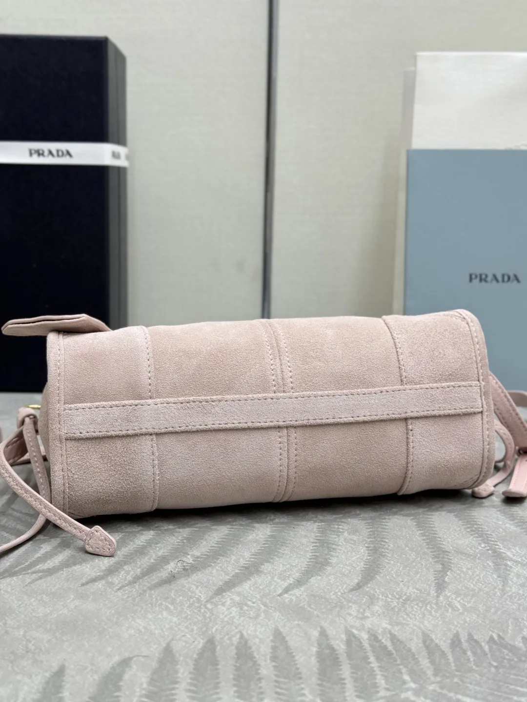 Softlux Suede Mini Top-Handle Bag D95018582 — view 15
