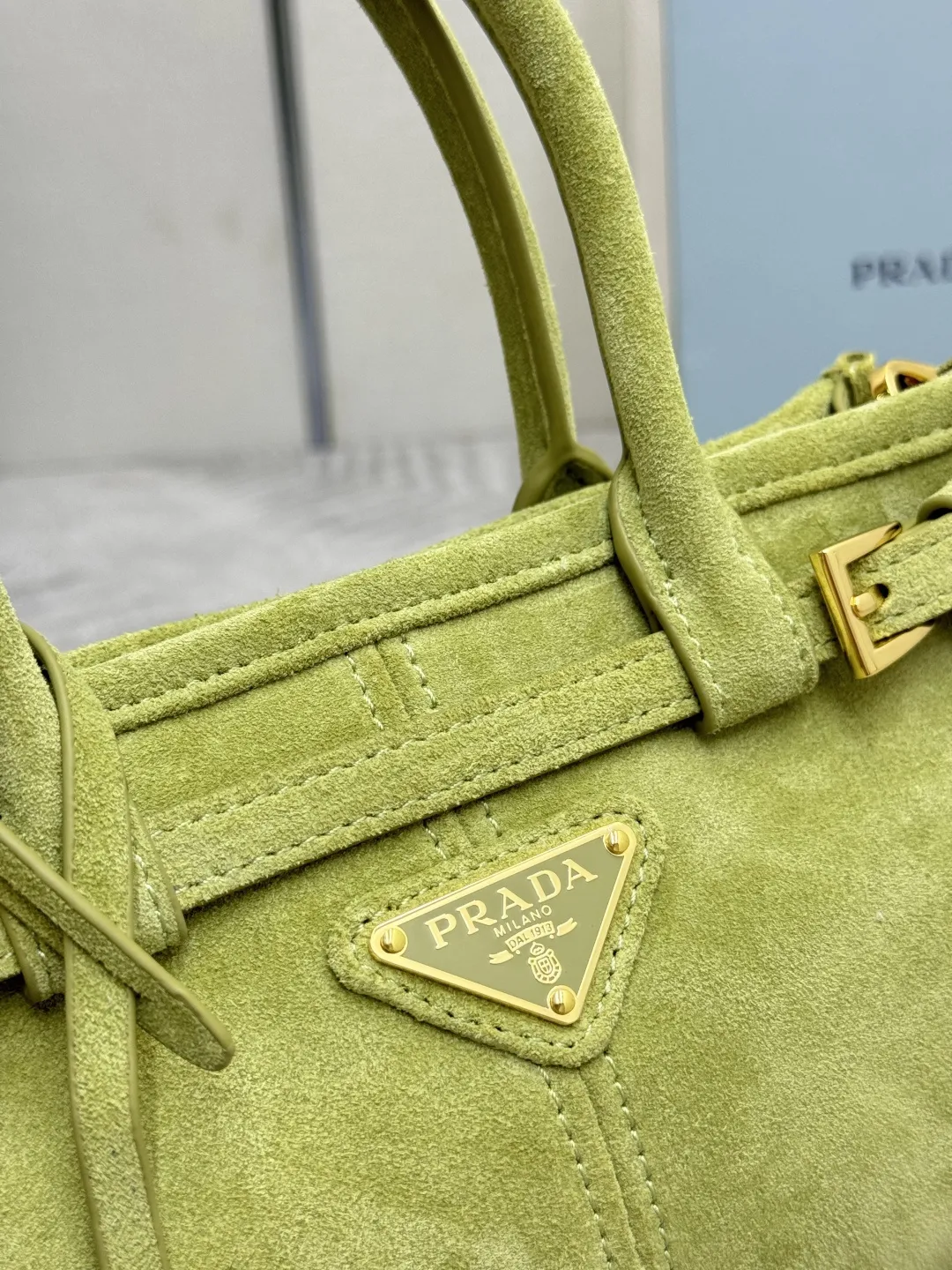 Softlux Suede Mini Top-Handle Bag D95018582 — view 7