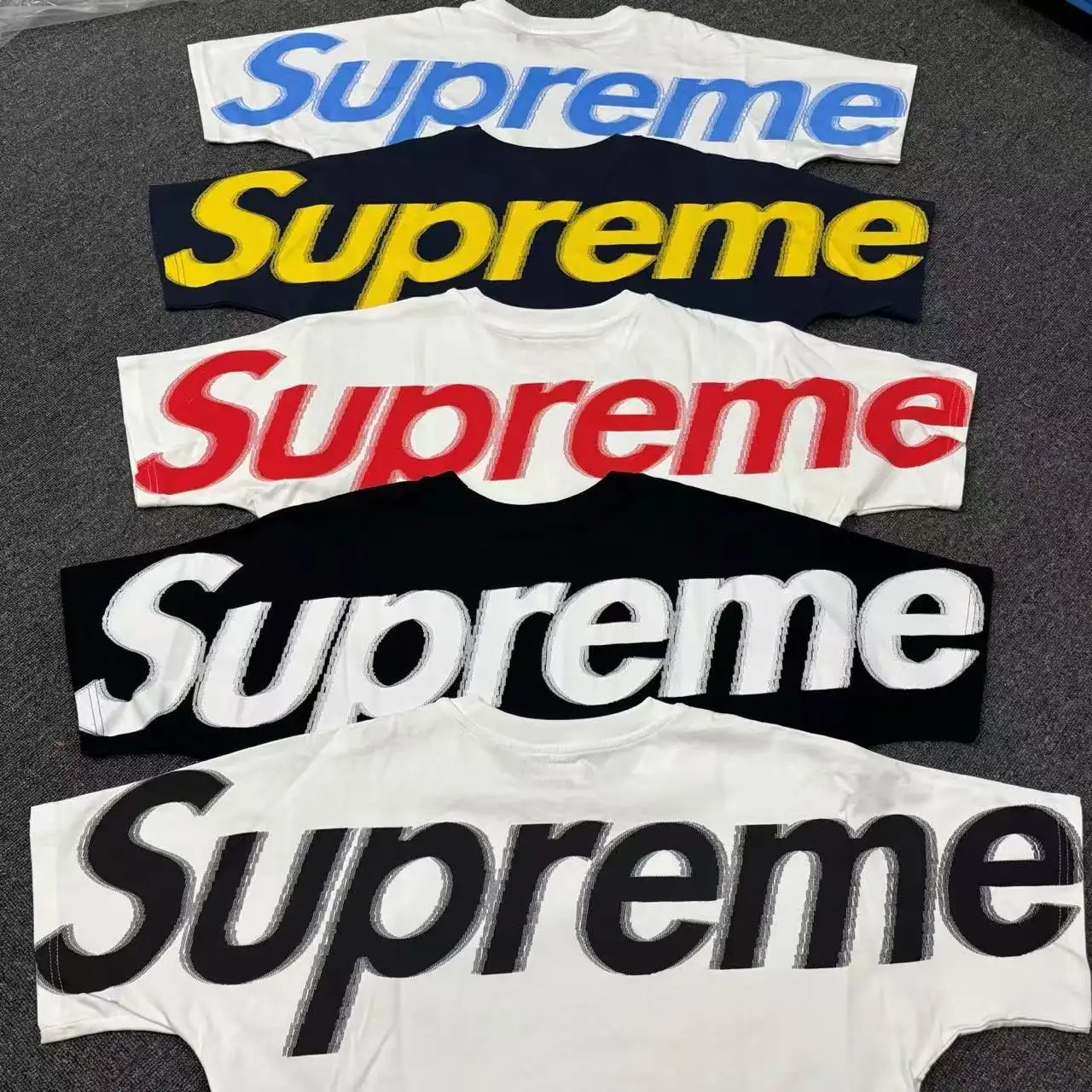Supreme Back Logo Graphic T-Shirt D4215796