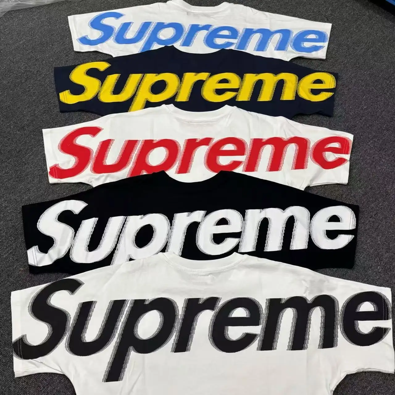 Supreme Back Logo Graphic T-Shirt D4215796