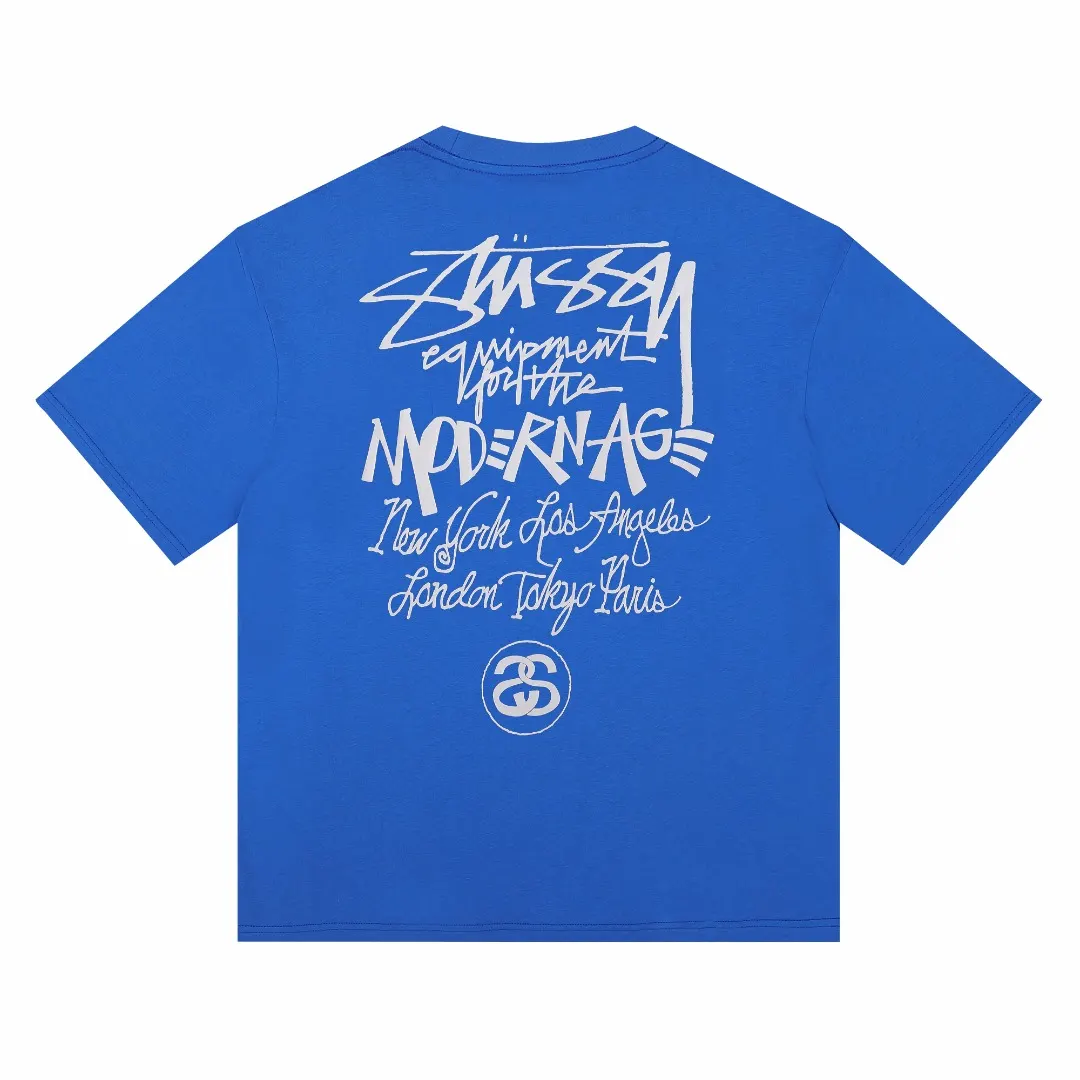 World Tour Logo Cotton T-Shirt D4816163 — view 5