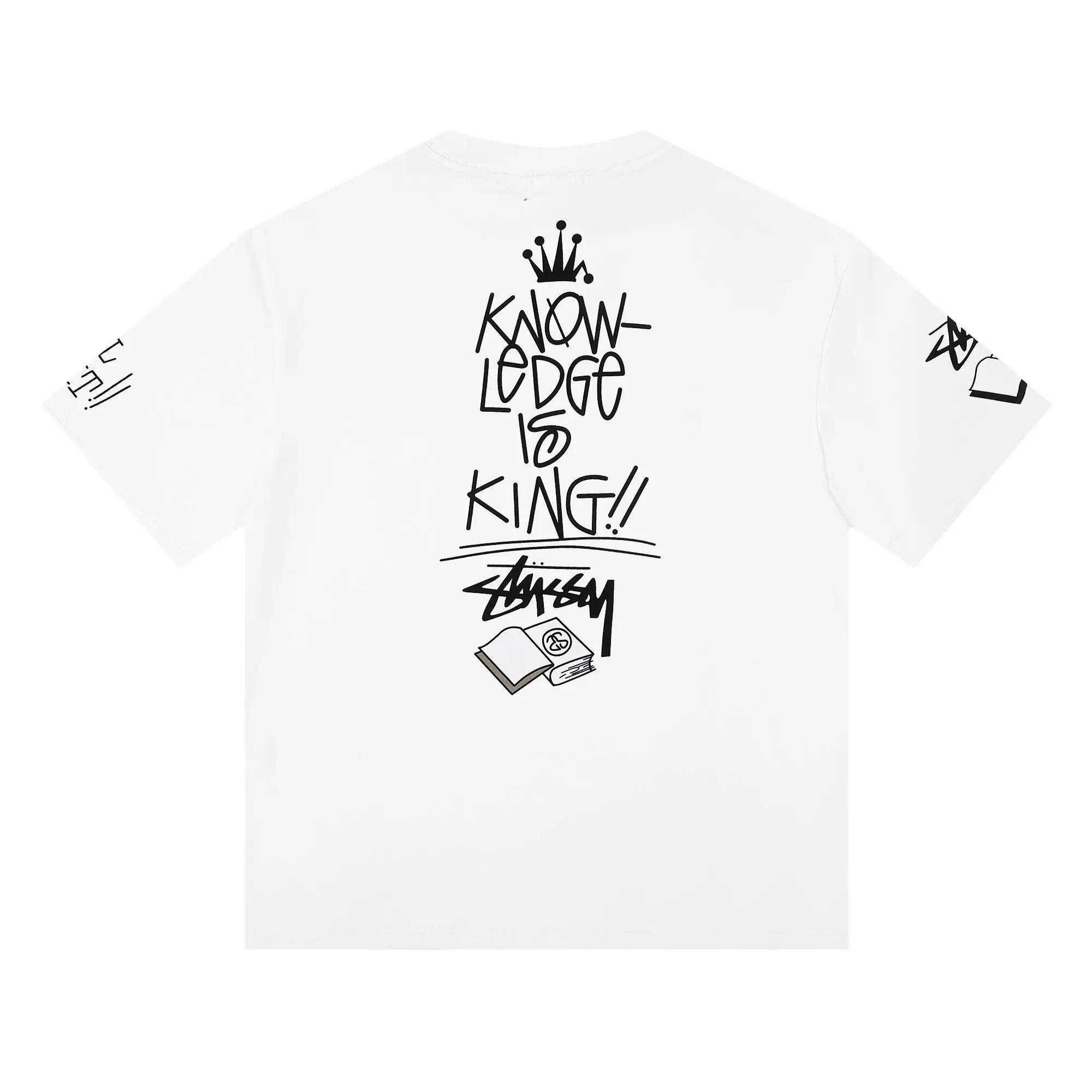 Knowledge Is King Graphic Print T-Shirt D4816162 — view 2