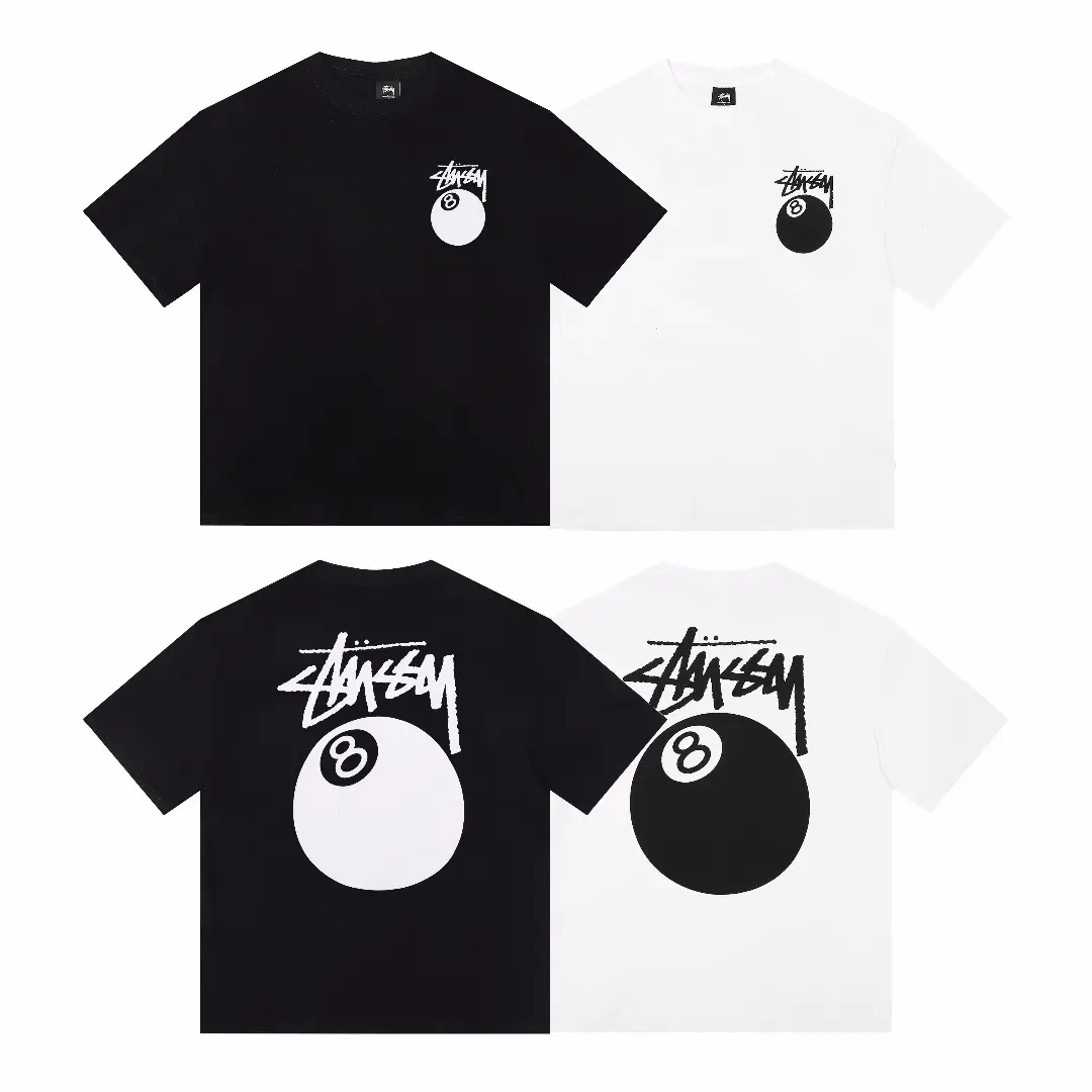 8-Ball Graphic Print T-Shirt D4816161