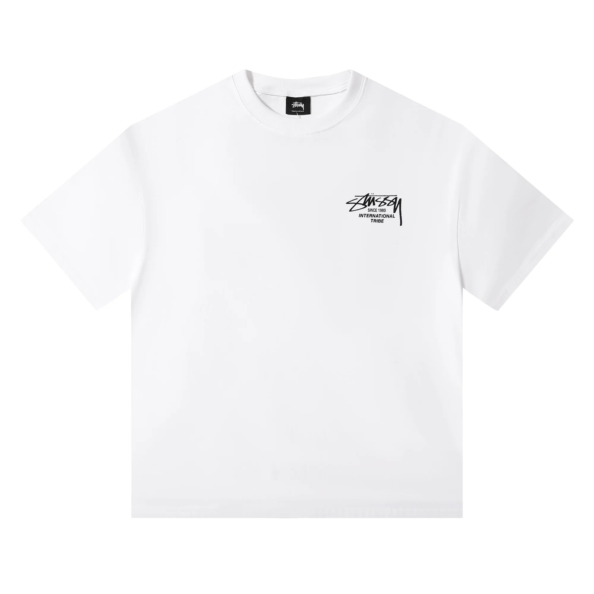 Saxophone Graphic Print Cotton T-Shirt D4816126 — view 2