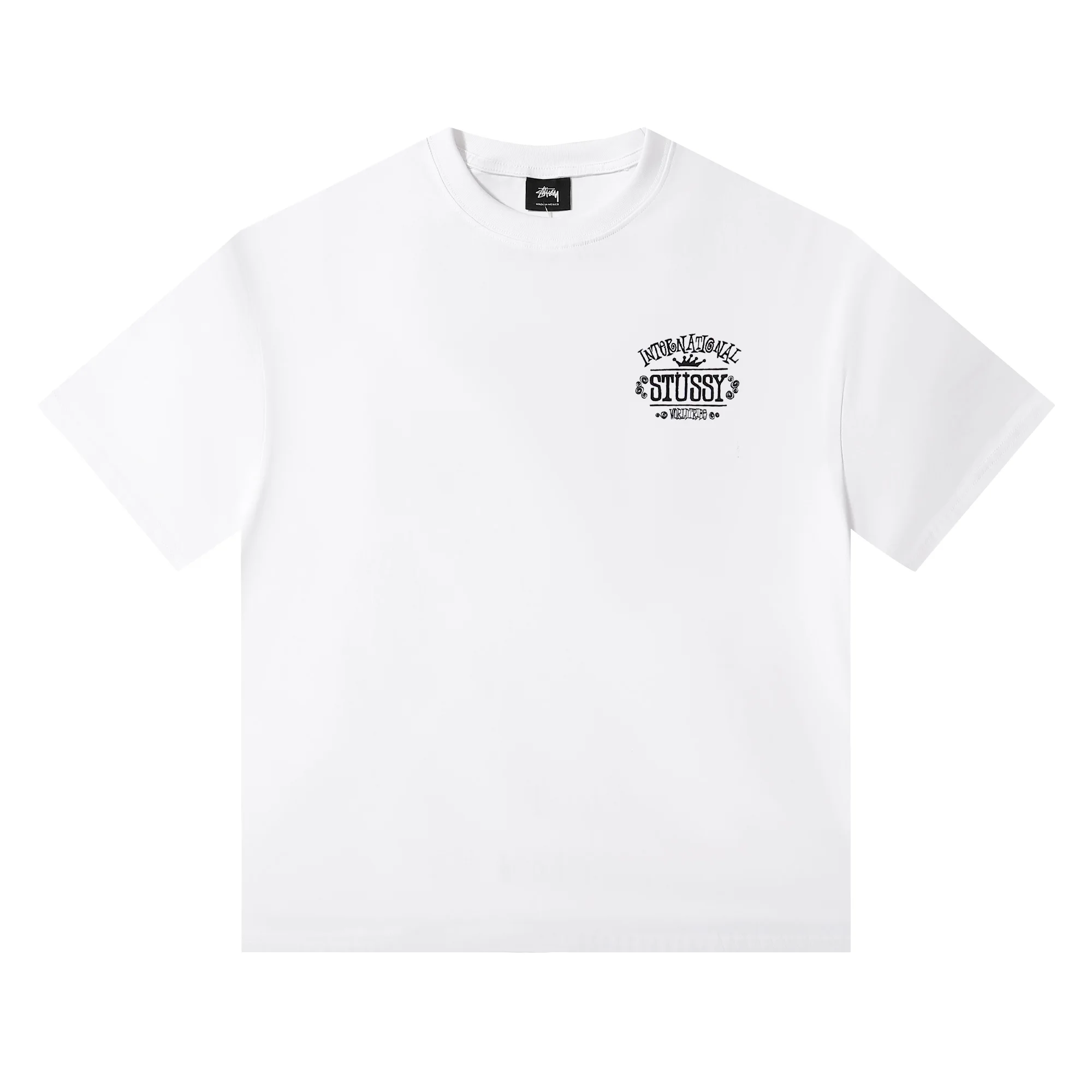 International Stüssy Logo Cotton T-Shirt D4816124