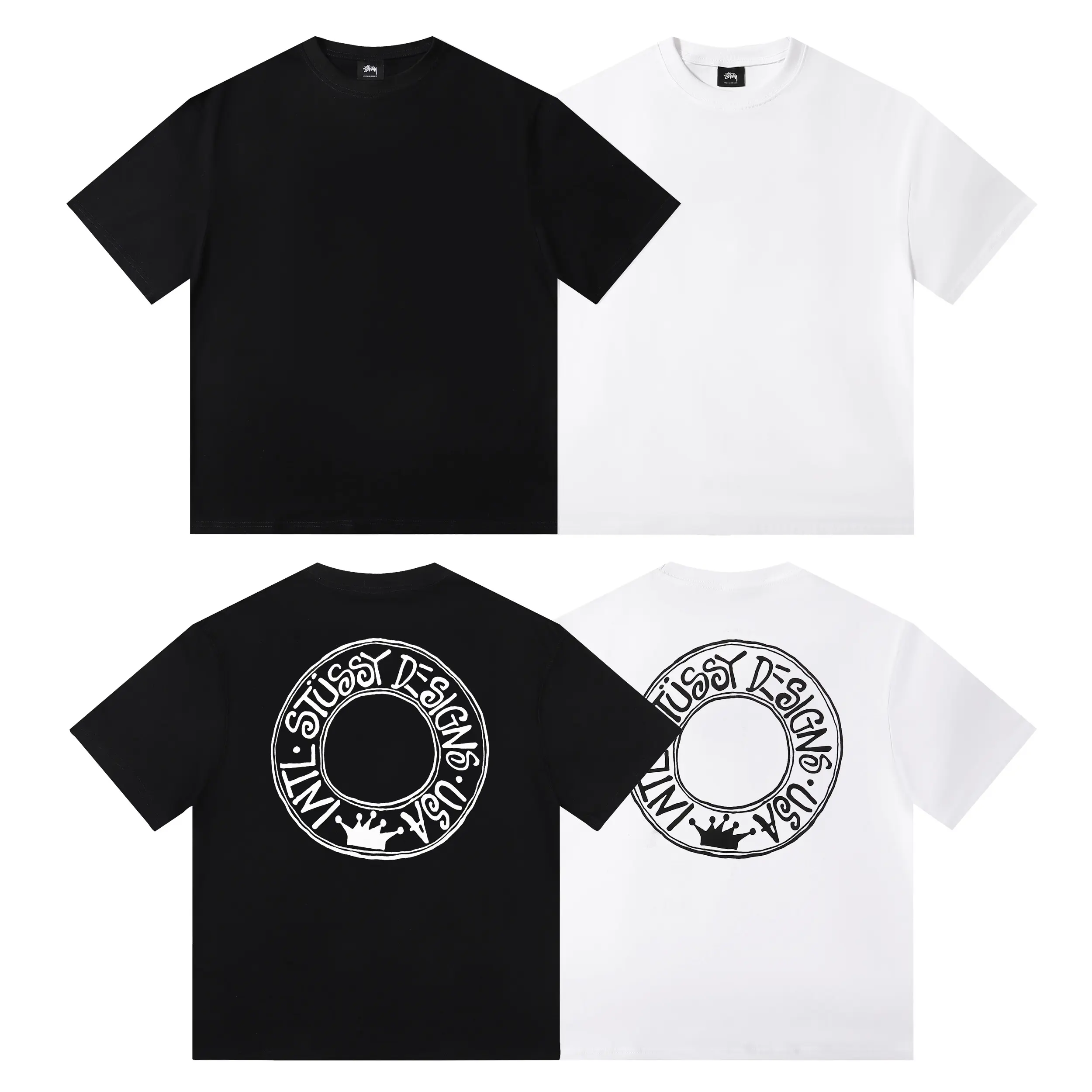 Logo Print Cotton-Jersey T-Shirt D4816123 — view 5