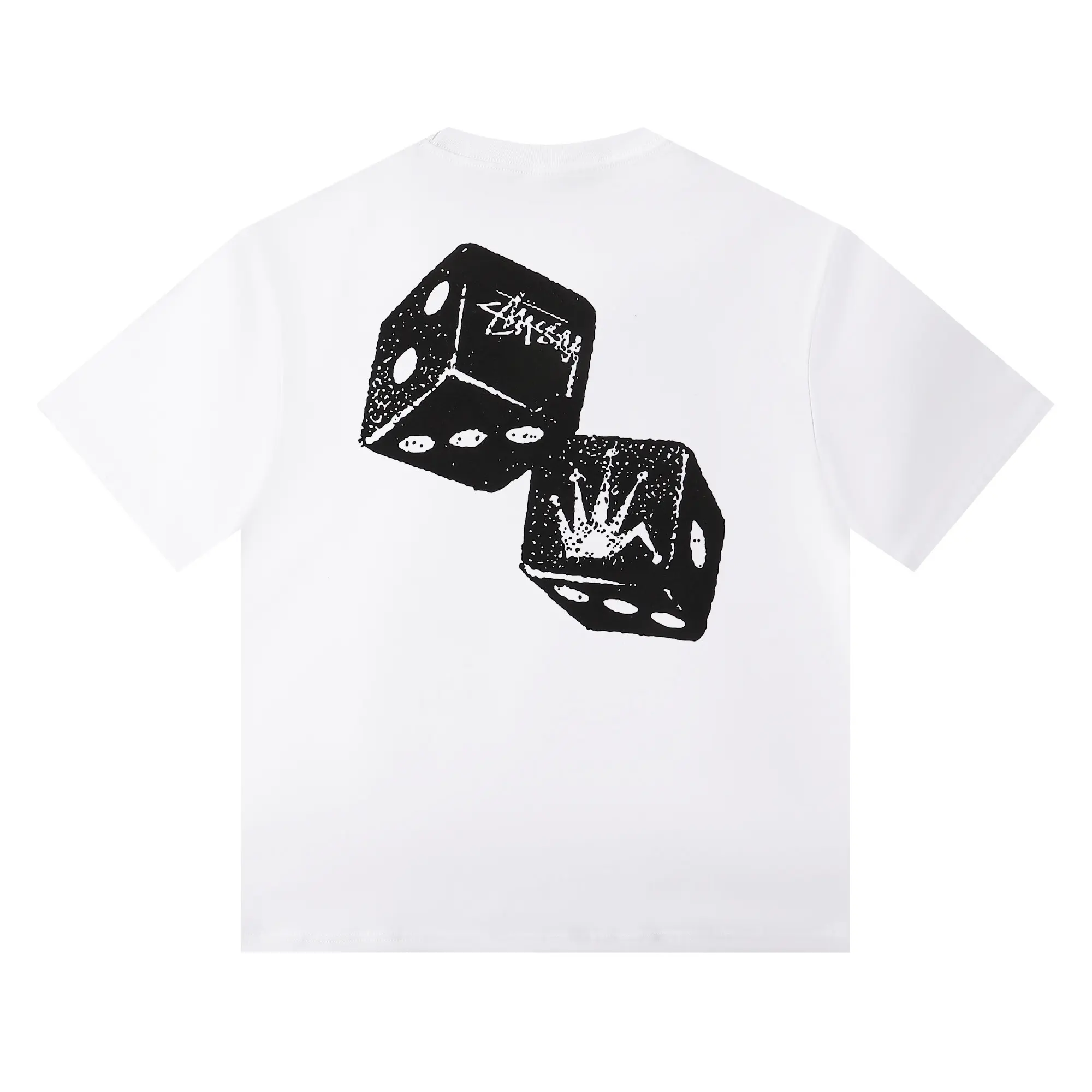 Dice Print Cotton-Jersey T-Shirt D4816121 — view 2