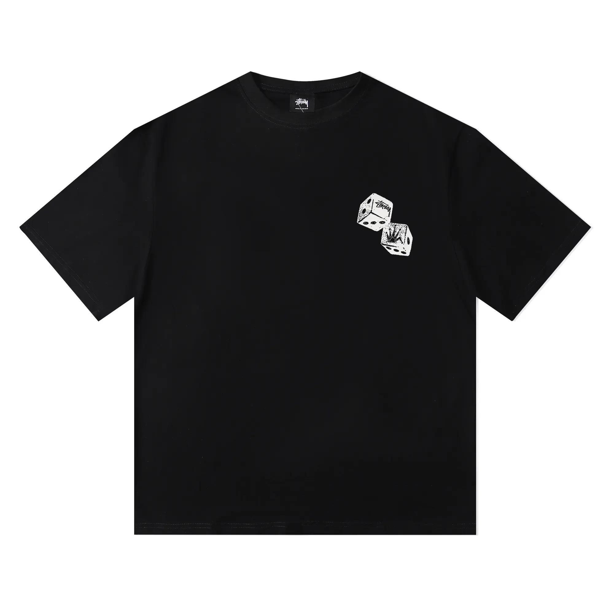 Dice Print Cotton-Jersey T-Shirt D4816121 — view 3