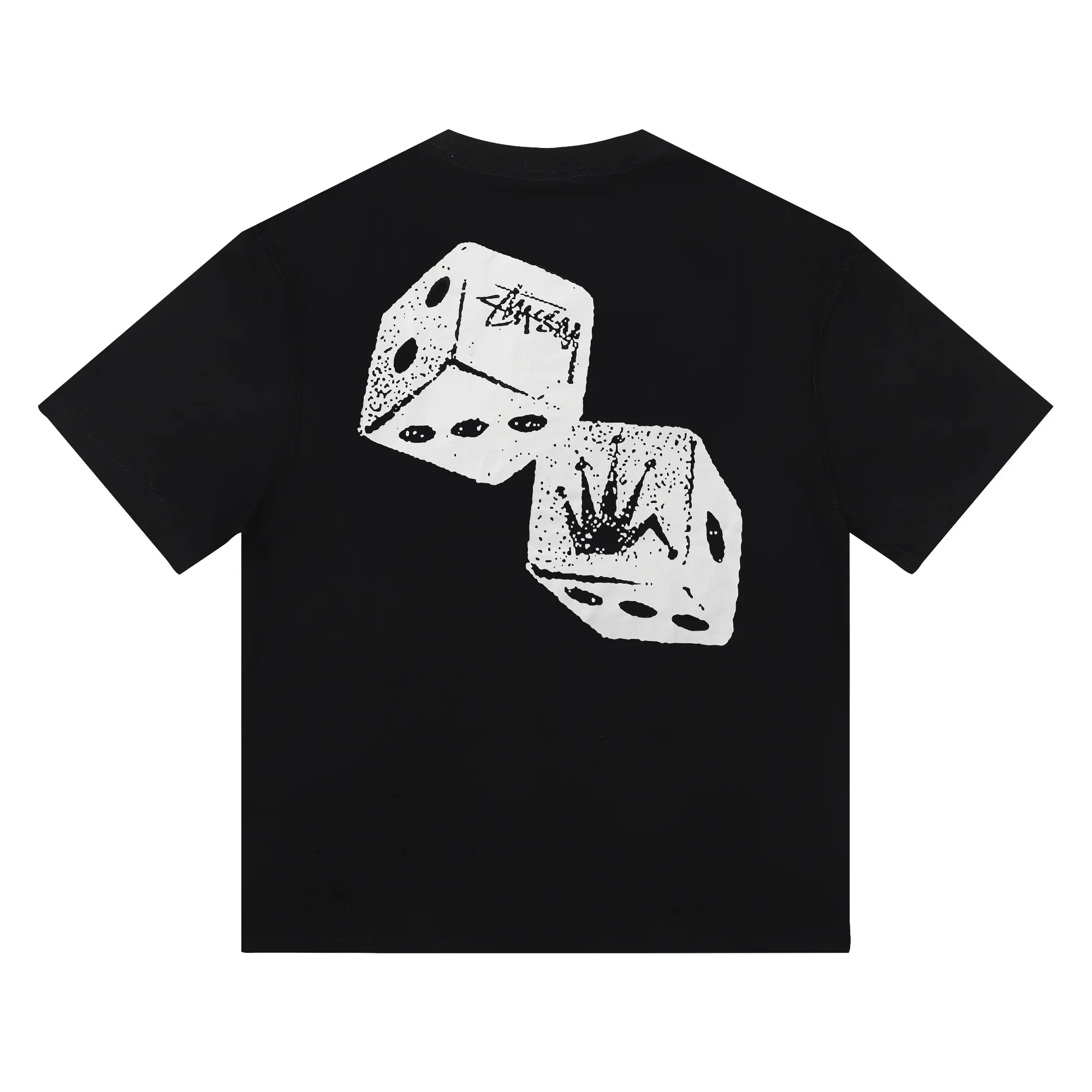 Dice Print Cotton-Jersey T-Shirt D4816121 — view 4