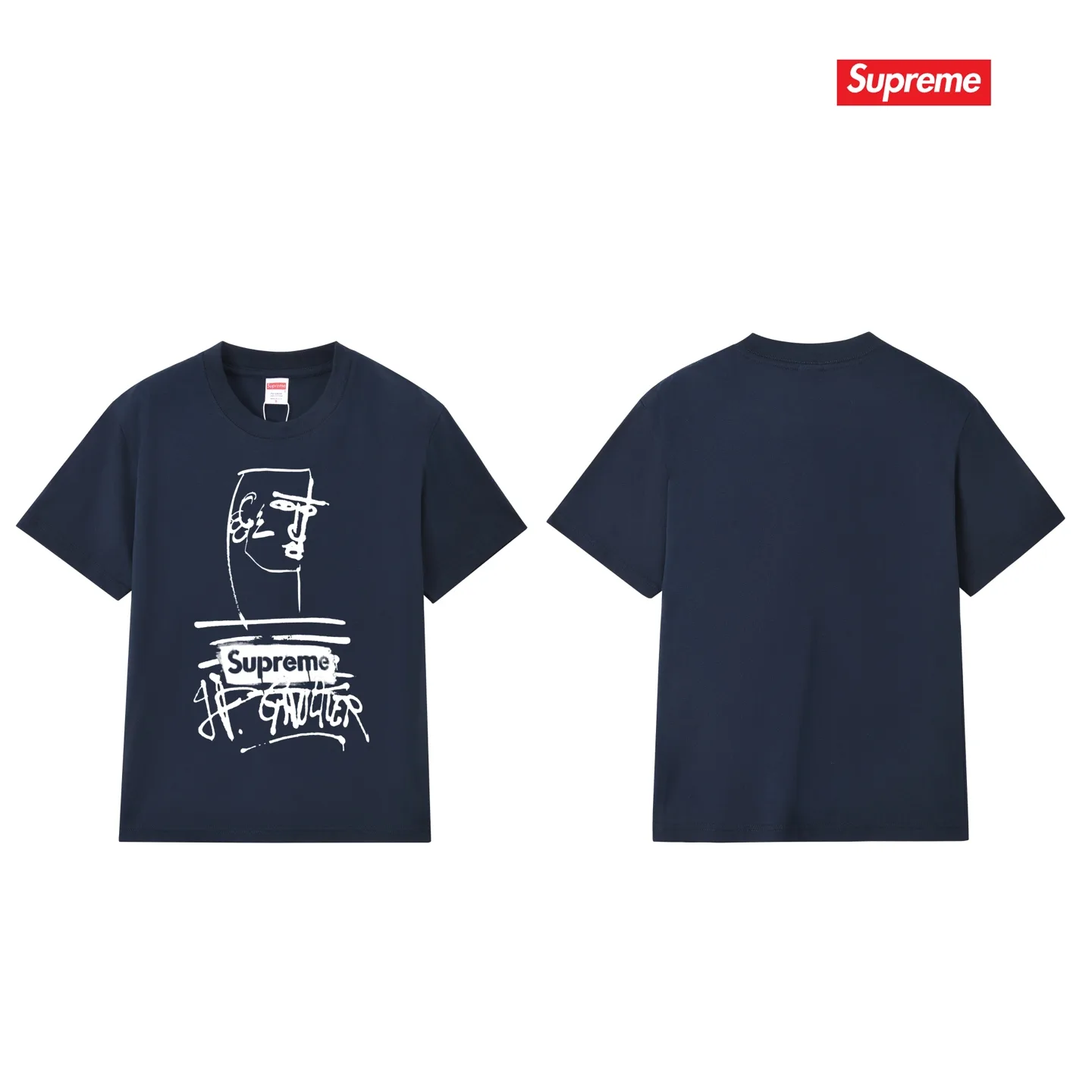 Supreme x Jean Paul Gaultier Graffiti Print T-Shirt D9012096 — view 8
