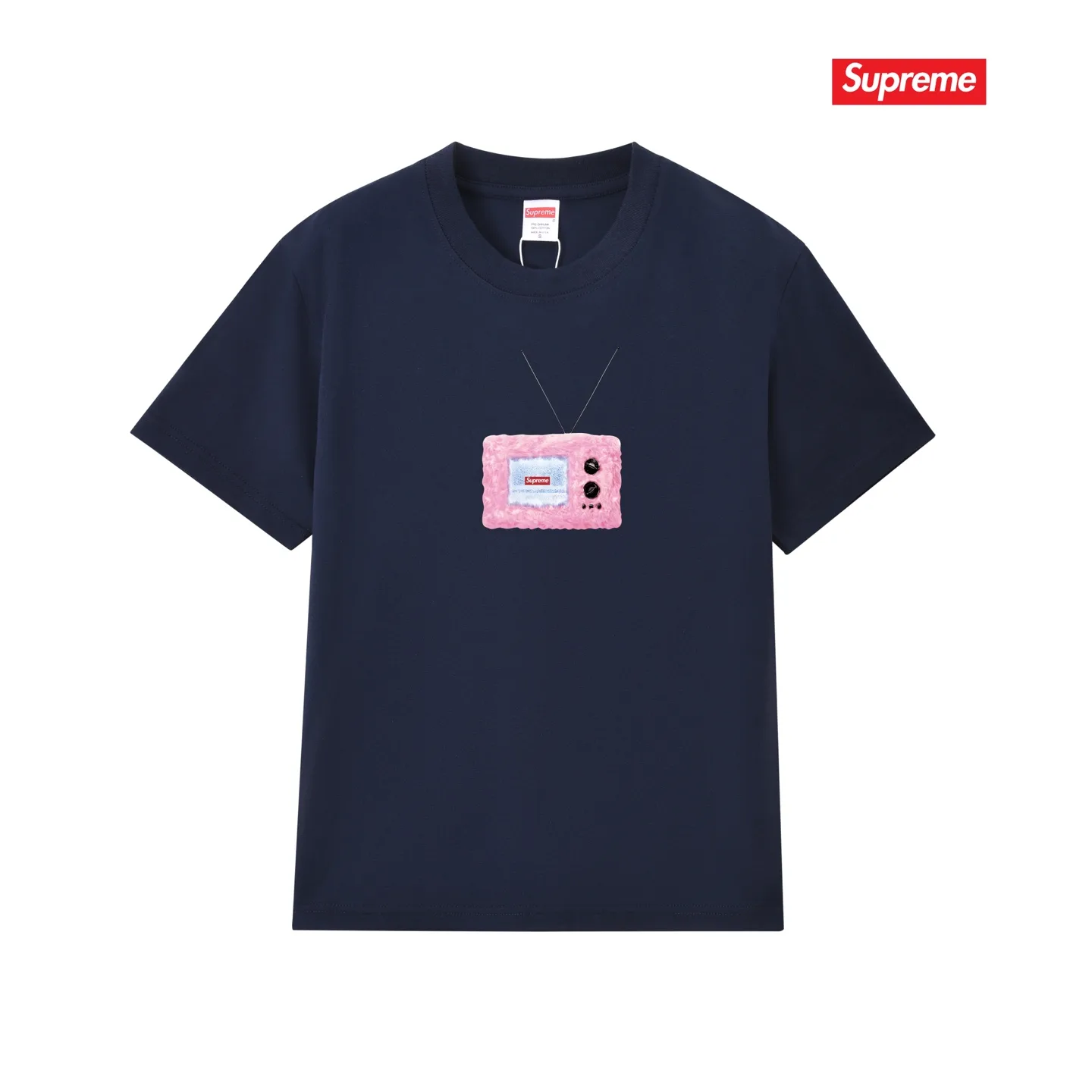 TV Graphic Print Cotton T-Shirt D4015764 — view 9