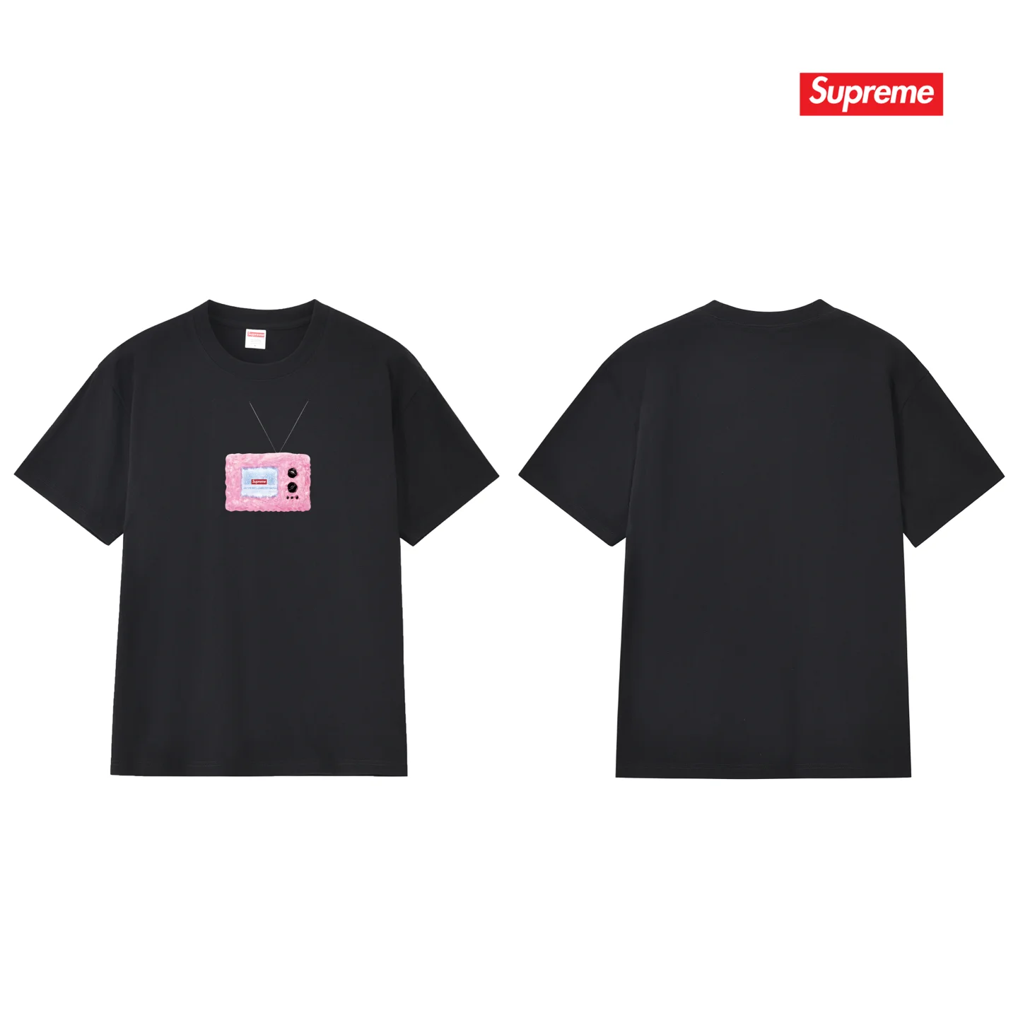TV Graphic Print Cotton T-Shirt D9012094 — view 2