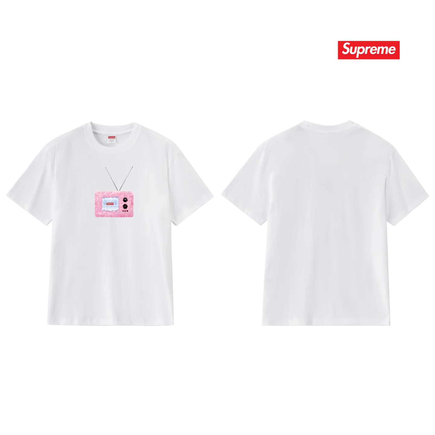TV Graphic Print Cotton T-Shirt D9012094 — view 4