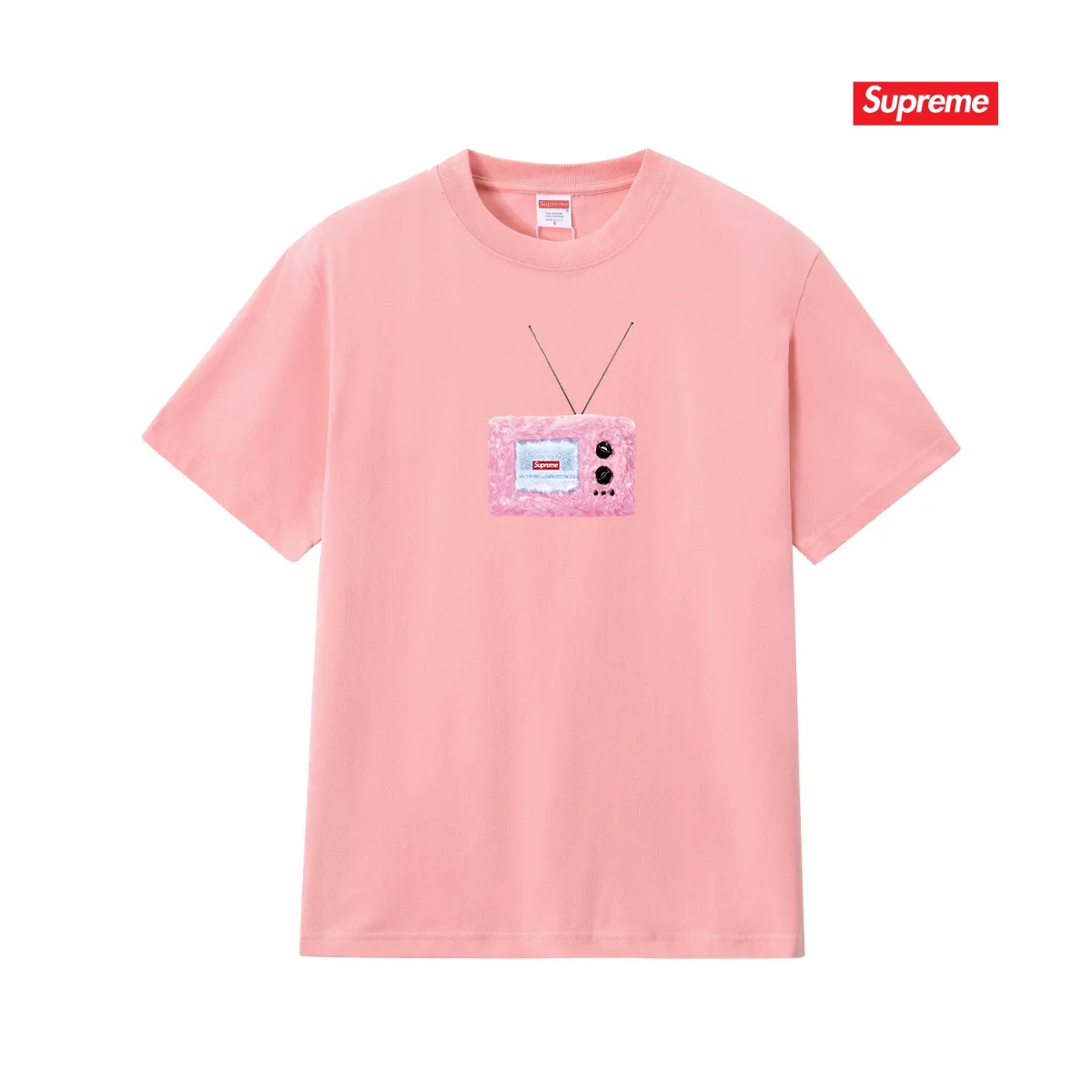 TV Graphic Print Cotton T-Shirt D9012094 — view 5