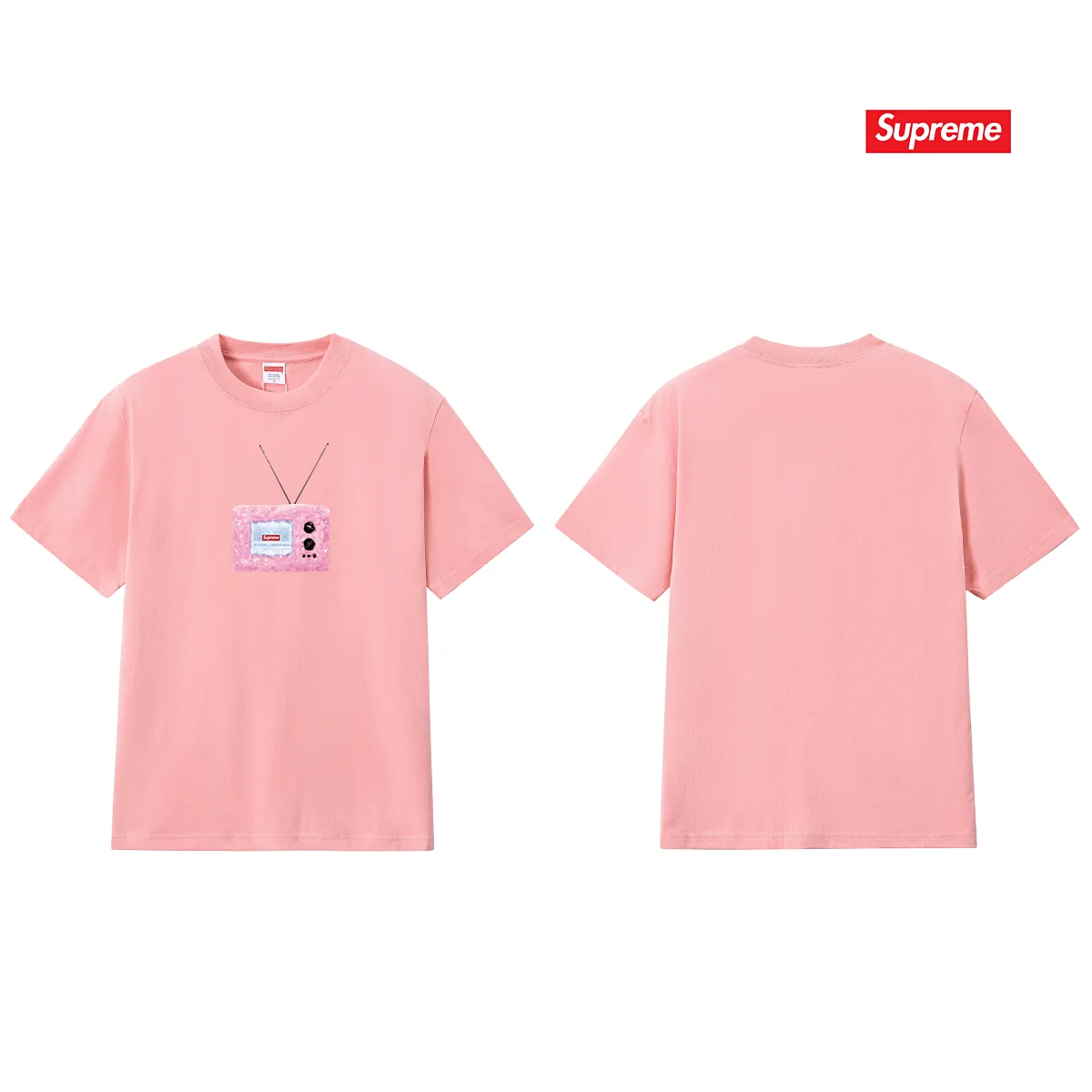 TV Graphic Print Cotton T-Shirt D9012094 — view 6