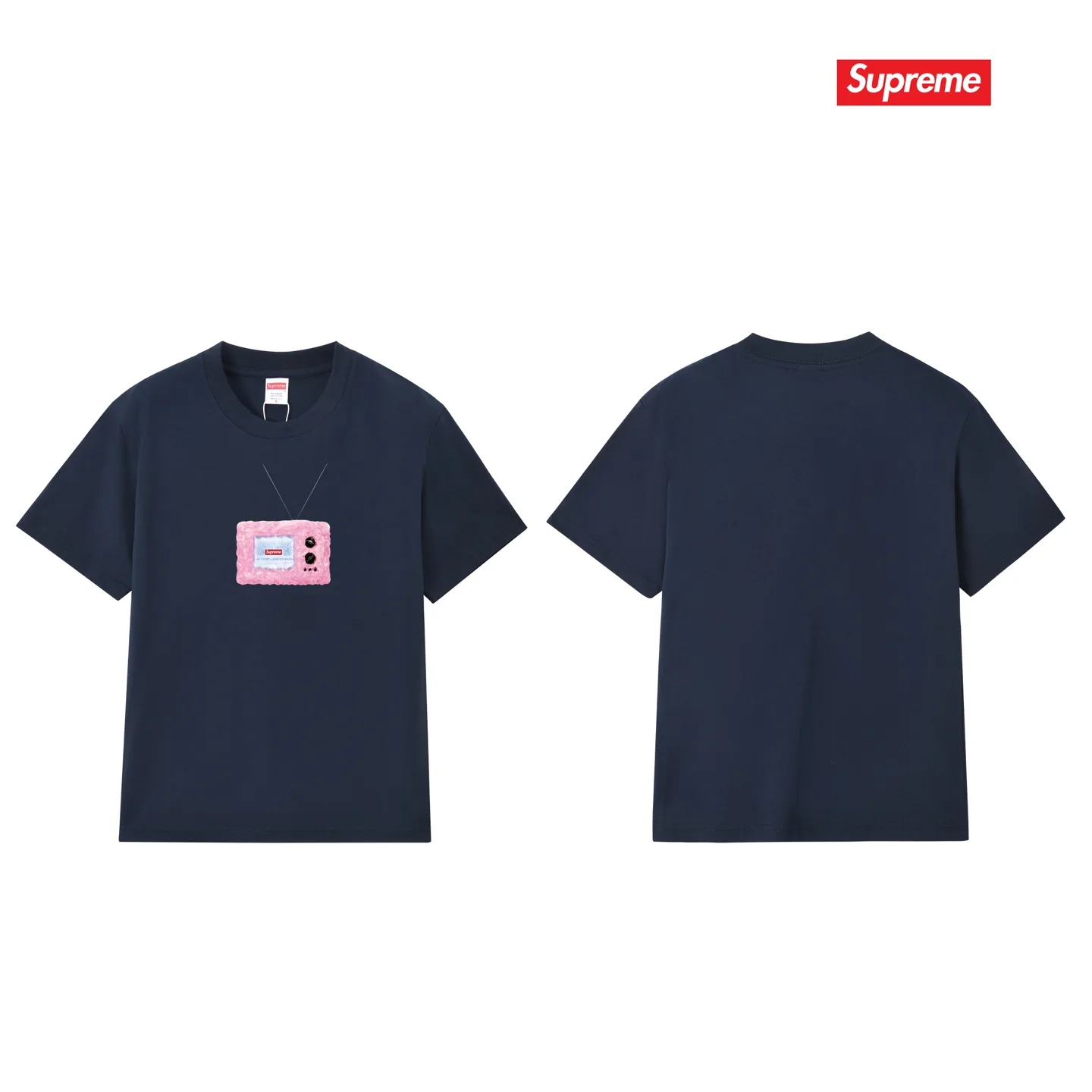 TV Graphic Print Cotton T-Shirt D9012094 — view 10