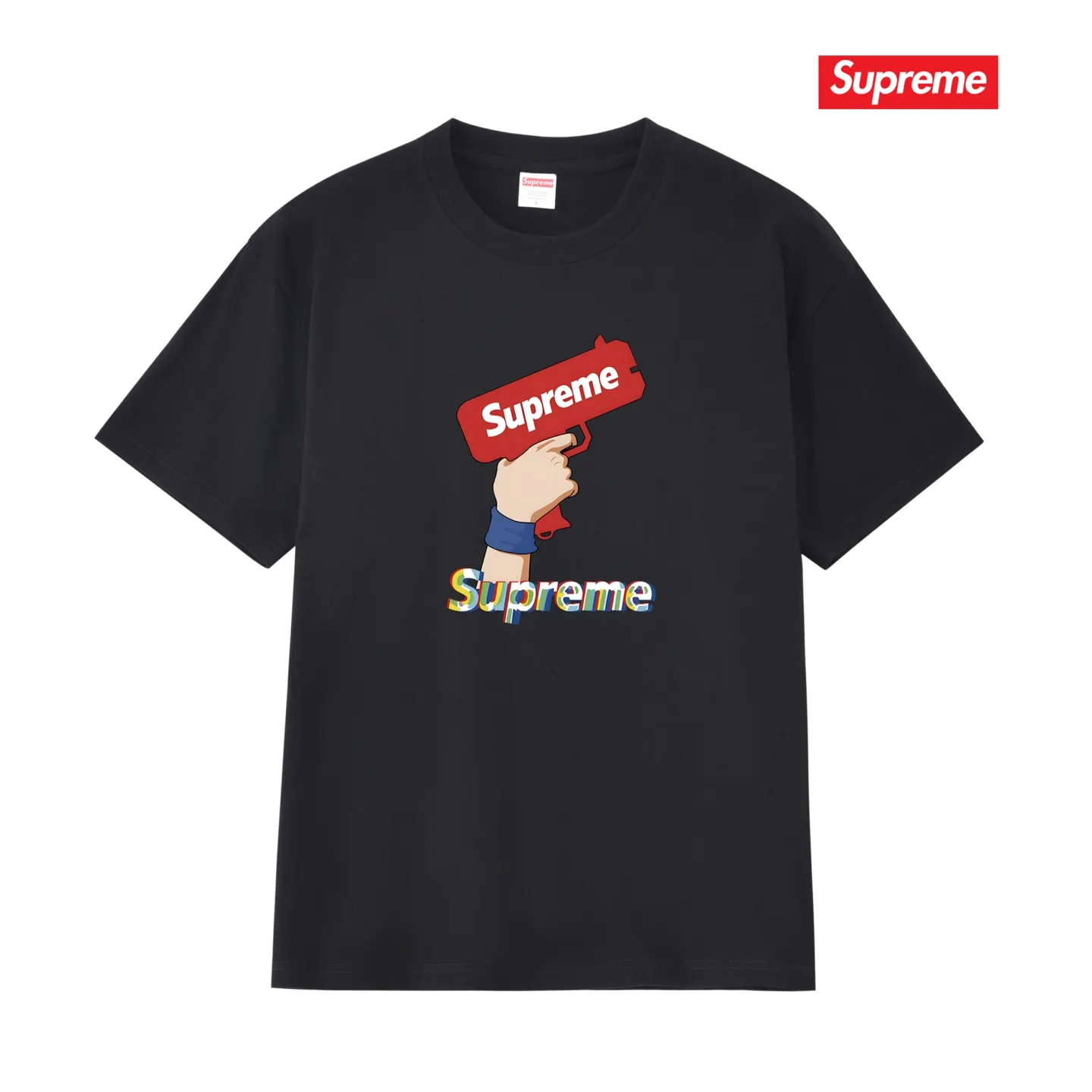 Supreme Water Gun Graphic Print T-Shirt D4015763