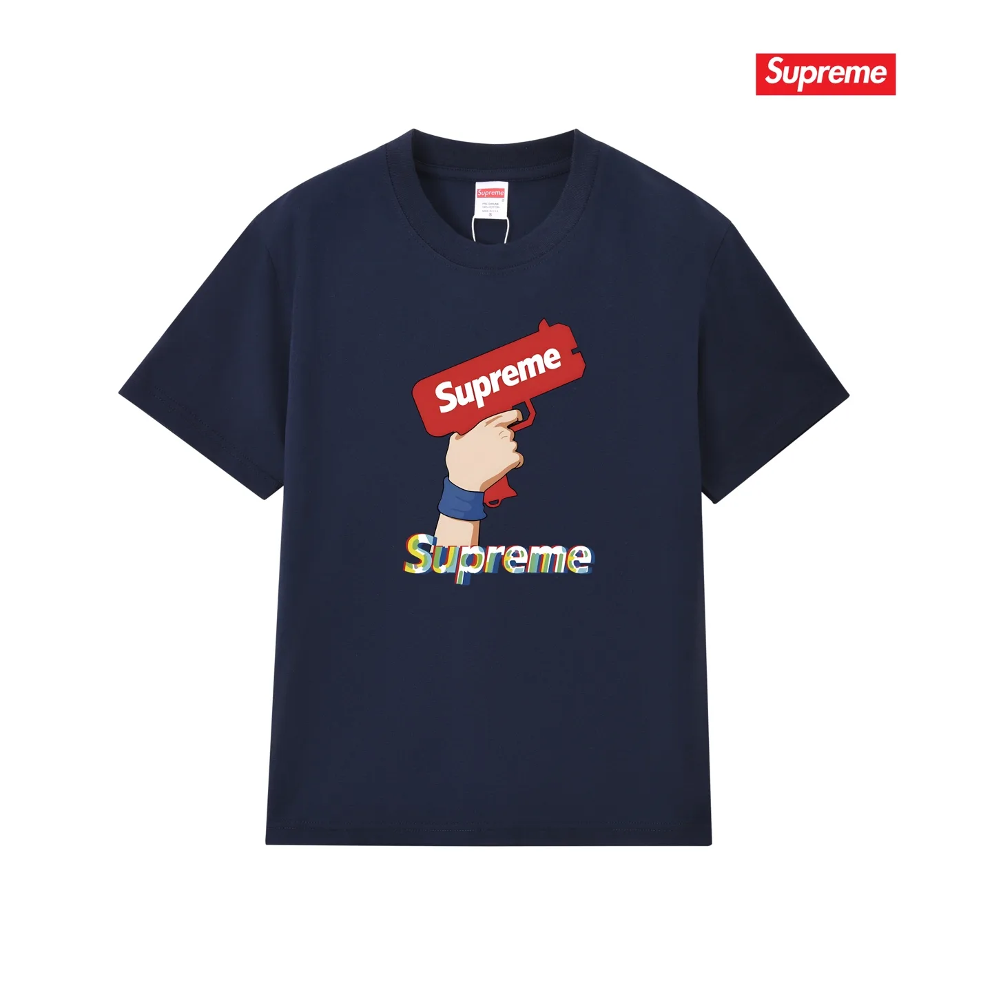 Supreme Water Pistol Graphic Print T-Shirt D9012093 — view 7