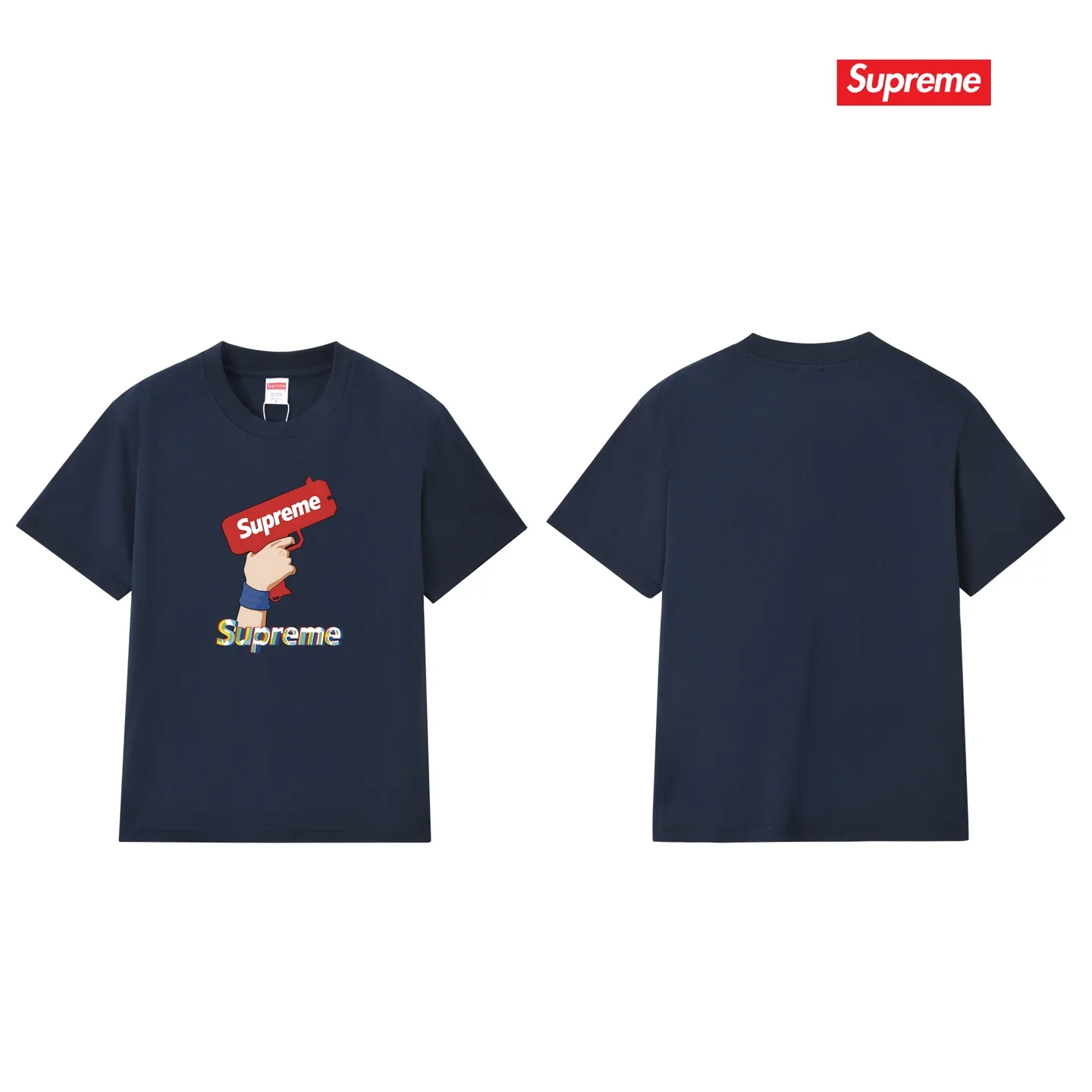 Supreme Water Pistol Graphic Print T-Shirt D9012093 — view 8