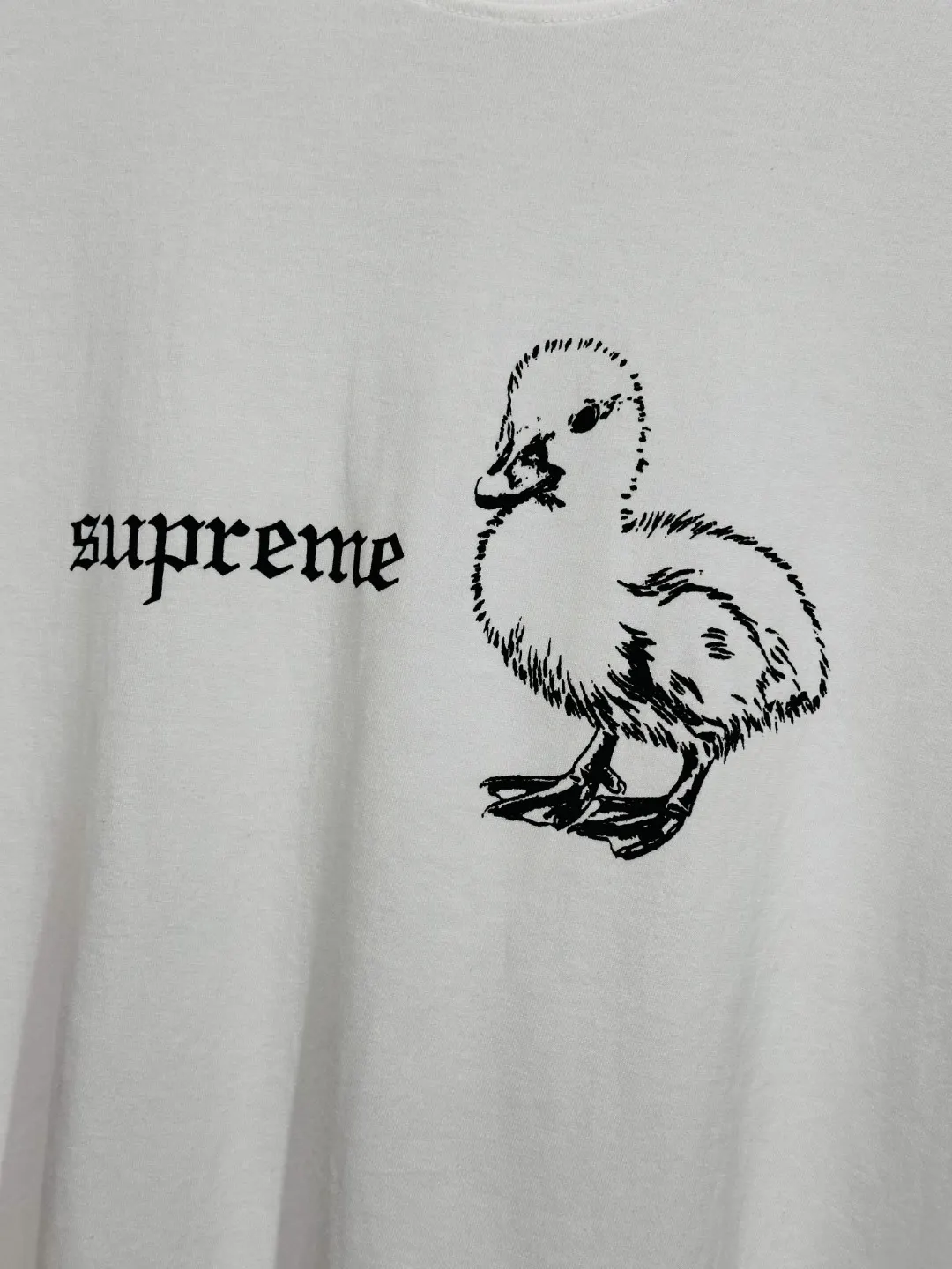 Duck Print Seamless Cotton T-Shirt D4015751 — view 3