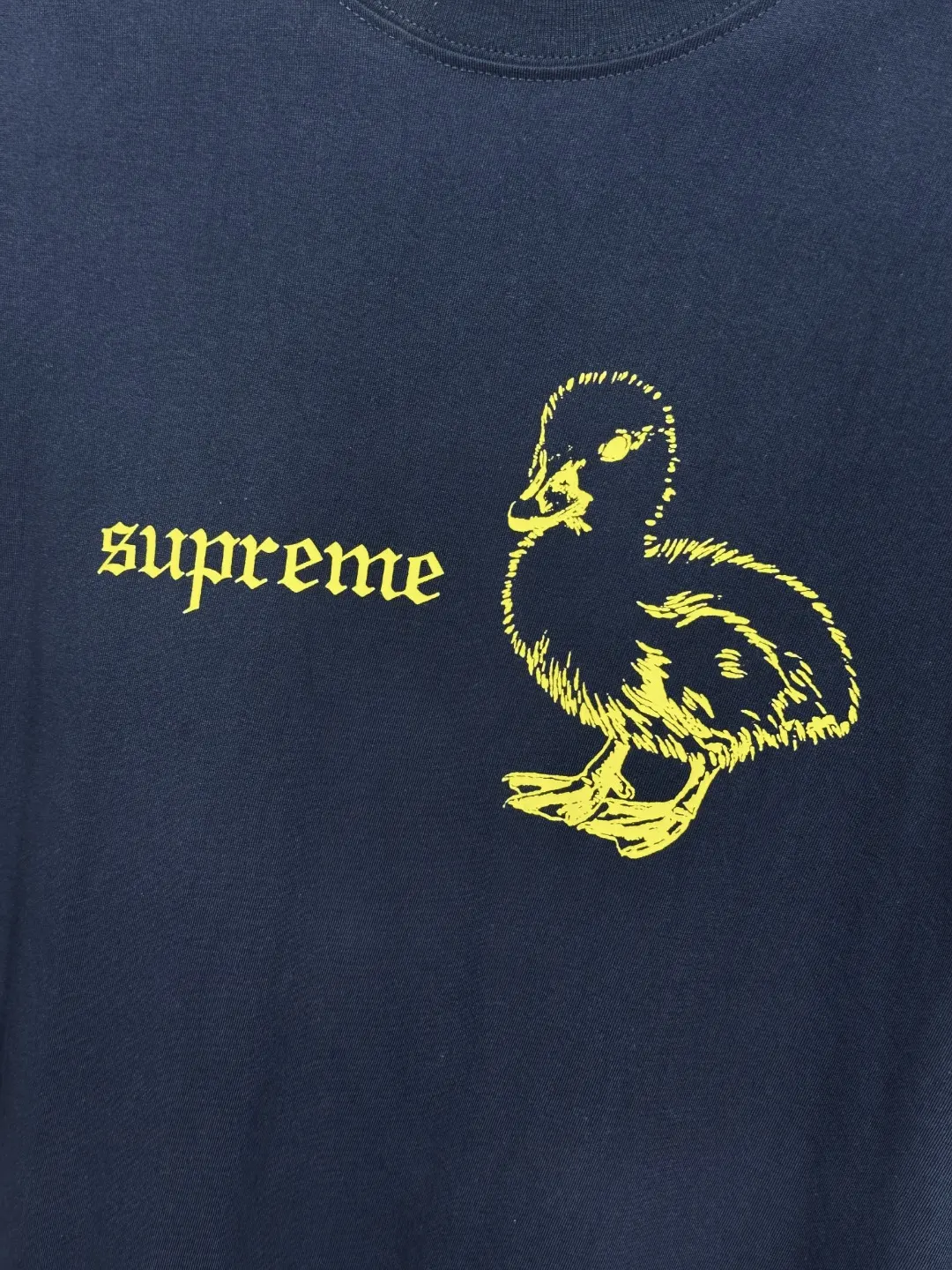 Duck Print Seamless Cotton T-Shirt D4015751 — view 8