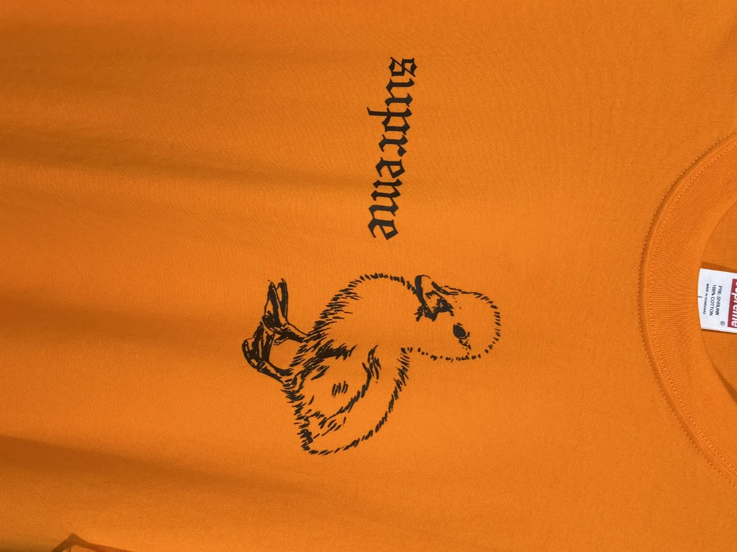 Duck Print Seamless Cotton T-Shirt D4015751 — view 9