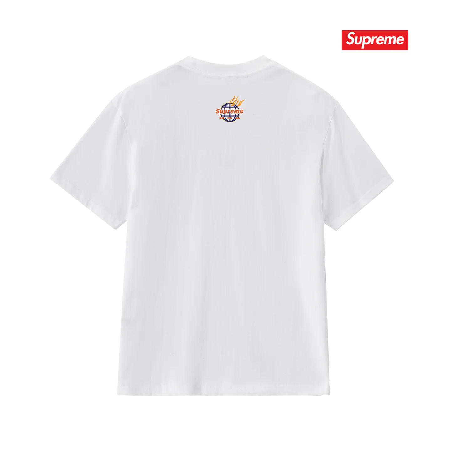 Fire Logo Graphic Cotton T-Shirt D9012123 — view 5