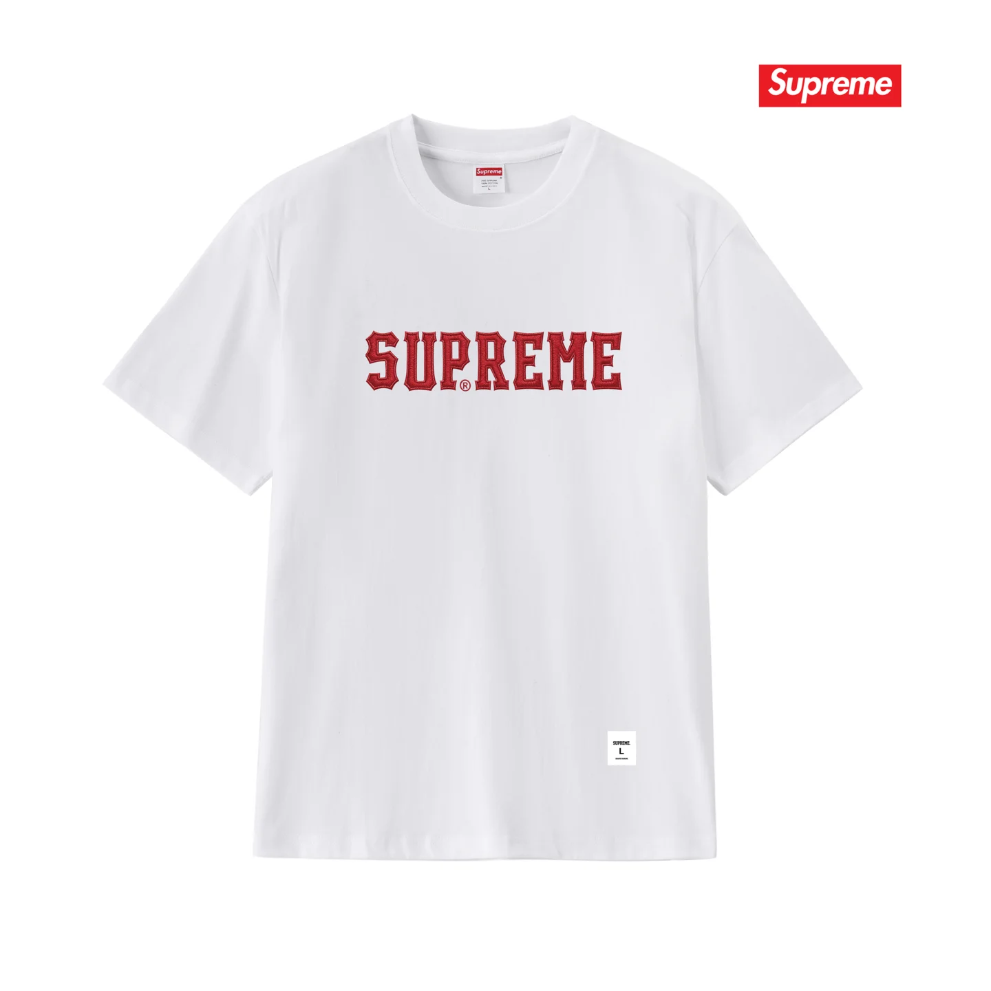 Logo Print Cotton Jersey T-Shirt D4015791 — view 3