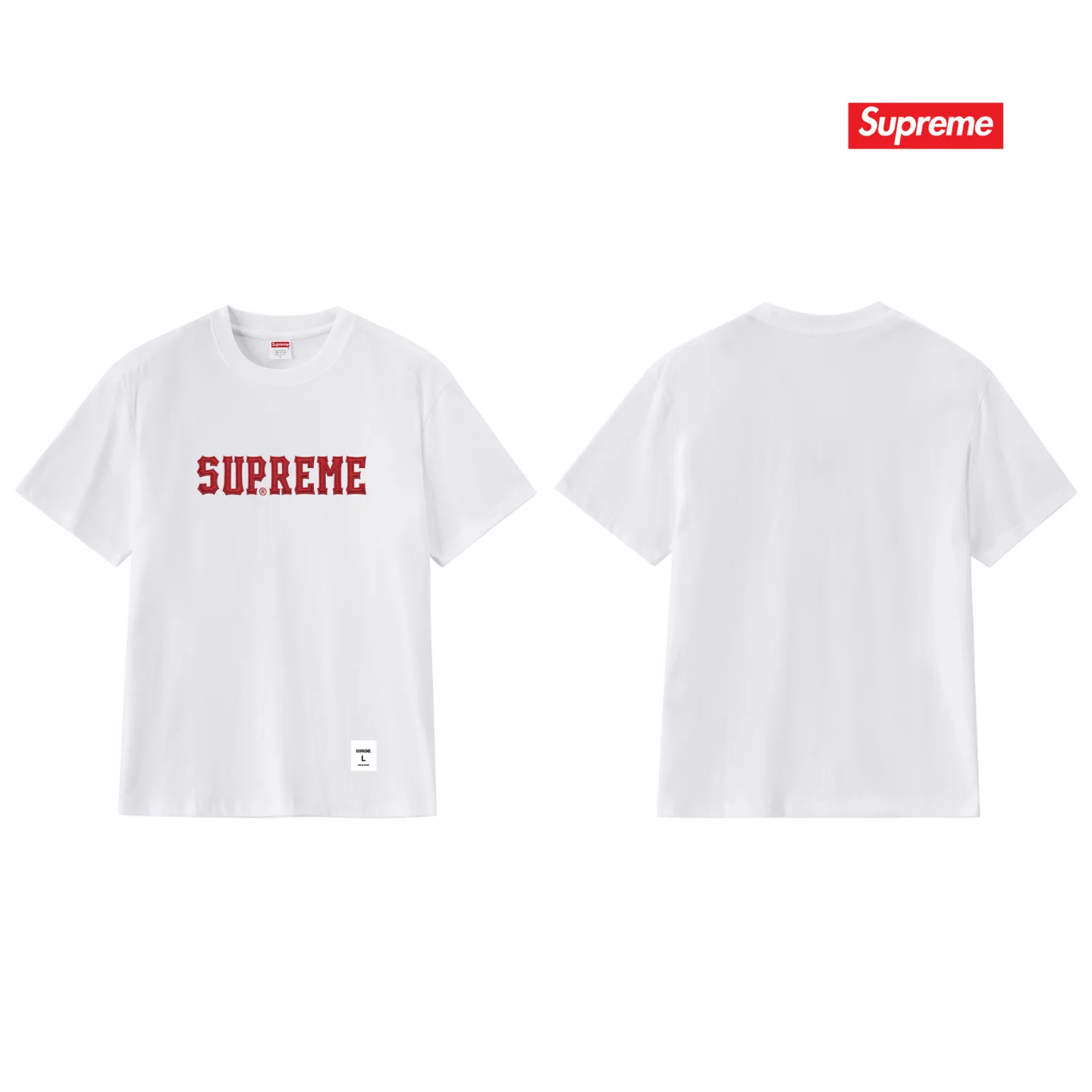 Logo Print Cotton Jersey T-Shirt D4015791 — view 4