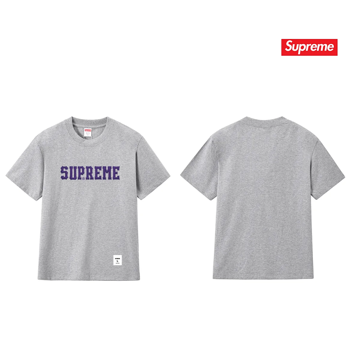 Logo Print Cotton Jersey T-Shirt D4015791 — view 8