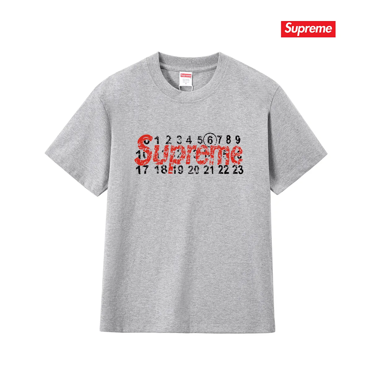 Supreme x MM6 Maison Margiela Box Logo T-Shirt D4015788 — view 5
