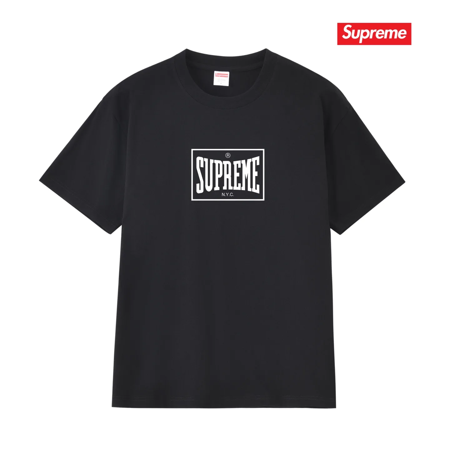 Warm Up Logo Print Cotton T-Shirt D9012118