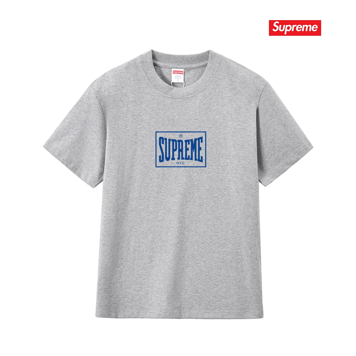 Warm Up Logo Print Cotton T-Shirt D9012118 — view 5