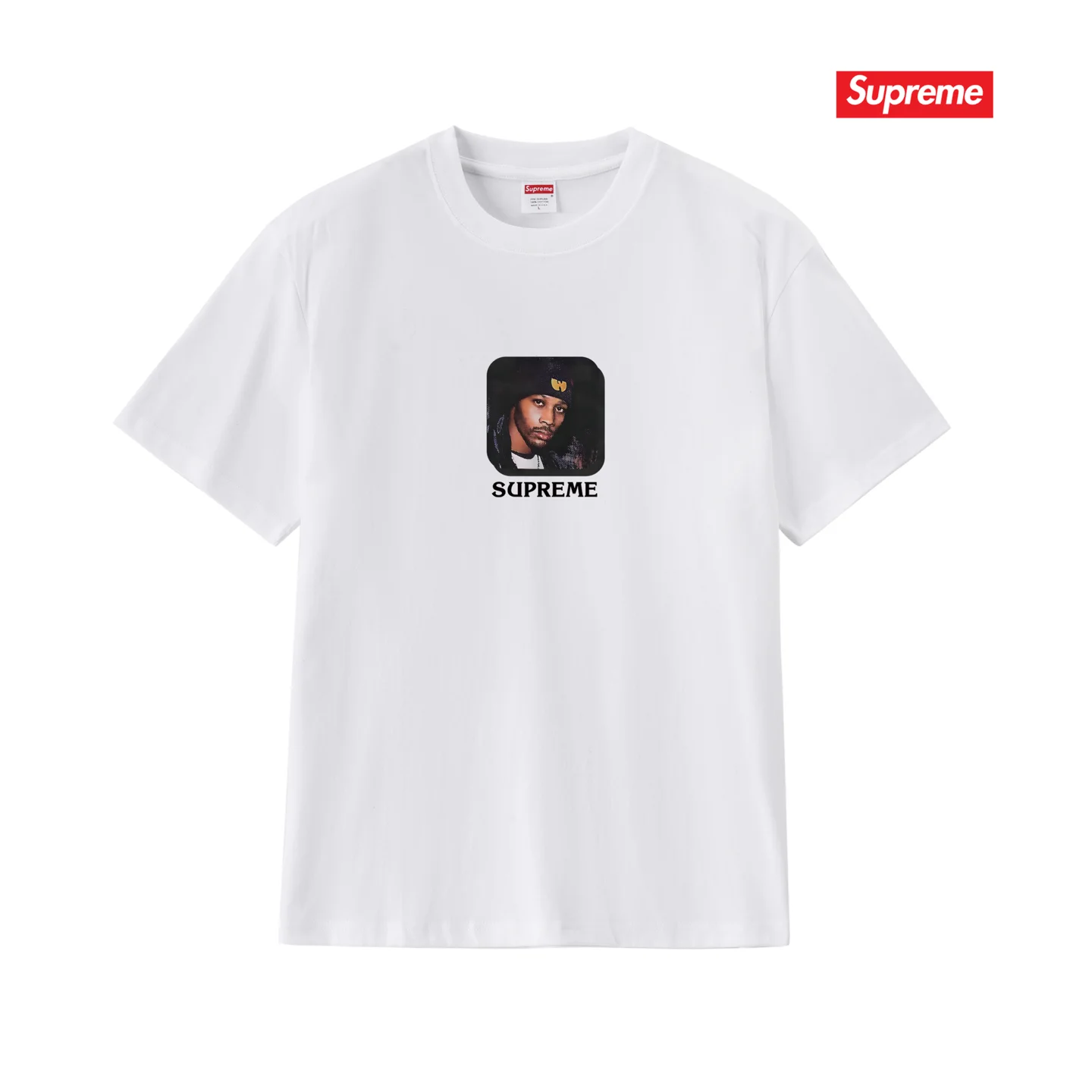 Supreme x Wu-Tang Clan RZA Portrait T-Shirt D9012117 — view 4