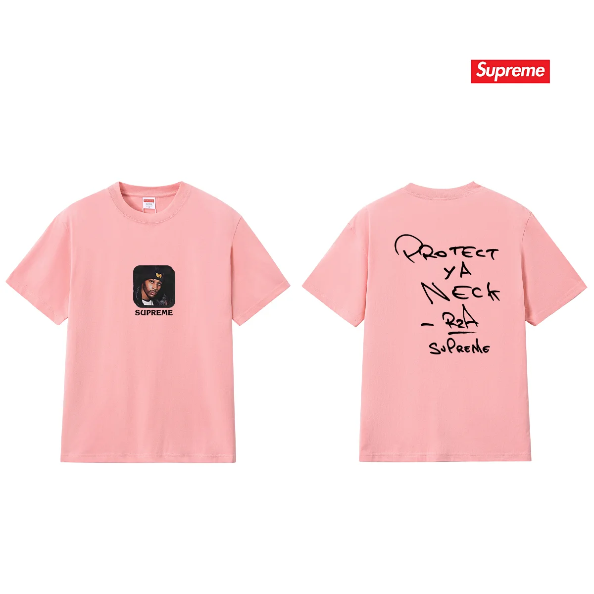 Supreme x Wu-Tang Clan RZA Portrait T-Shirt D9012117 — view 12